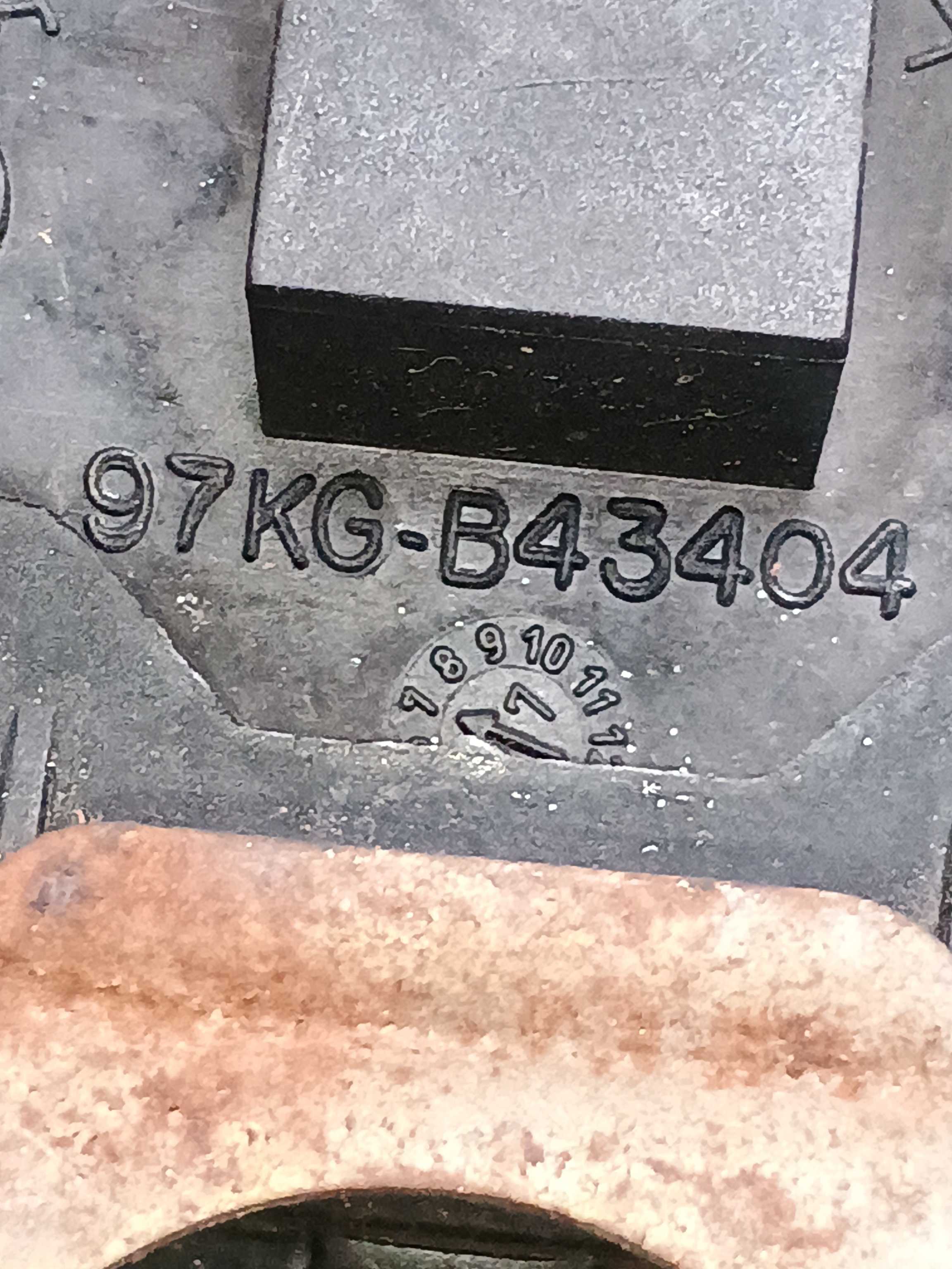 Maçaneta Tampa Traseira Ford Ka 1997 97kgb43404 3