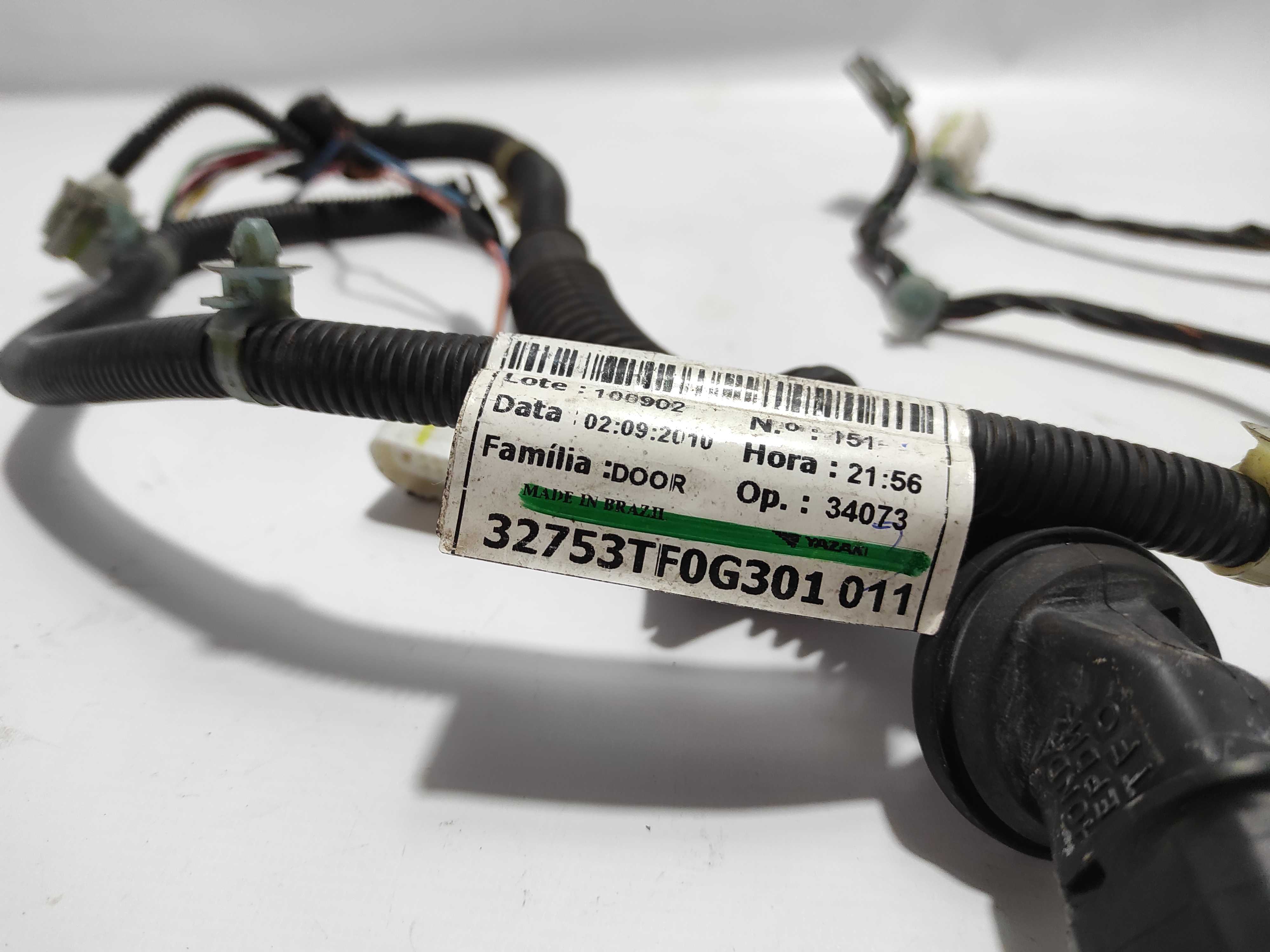 Chicote Da Porta Honda Fit Ex 2010 32753tf0g301 2