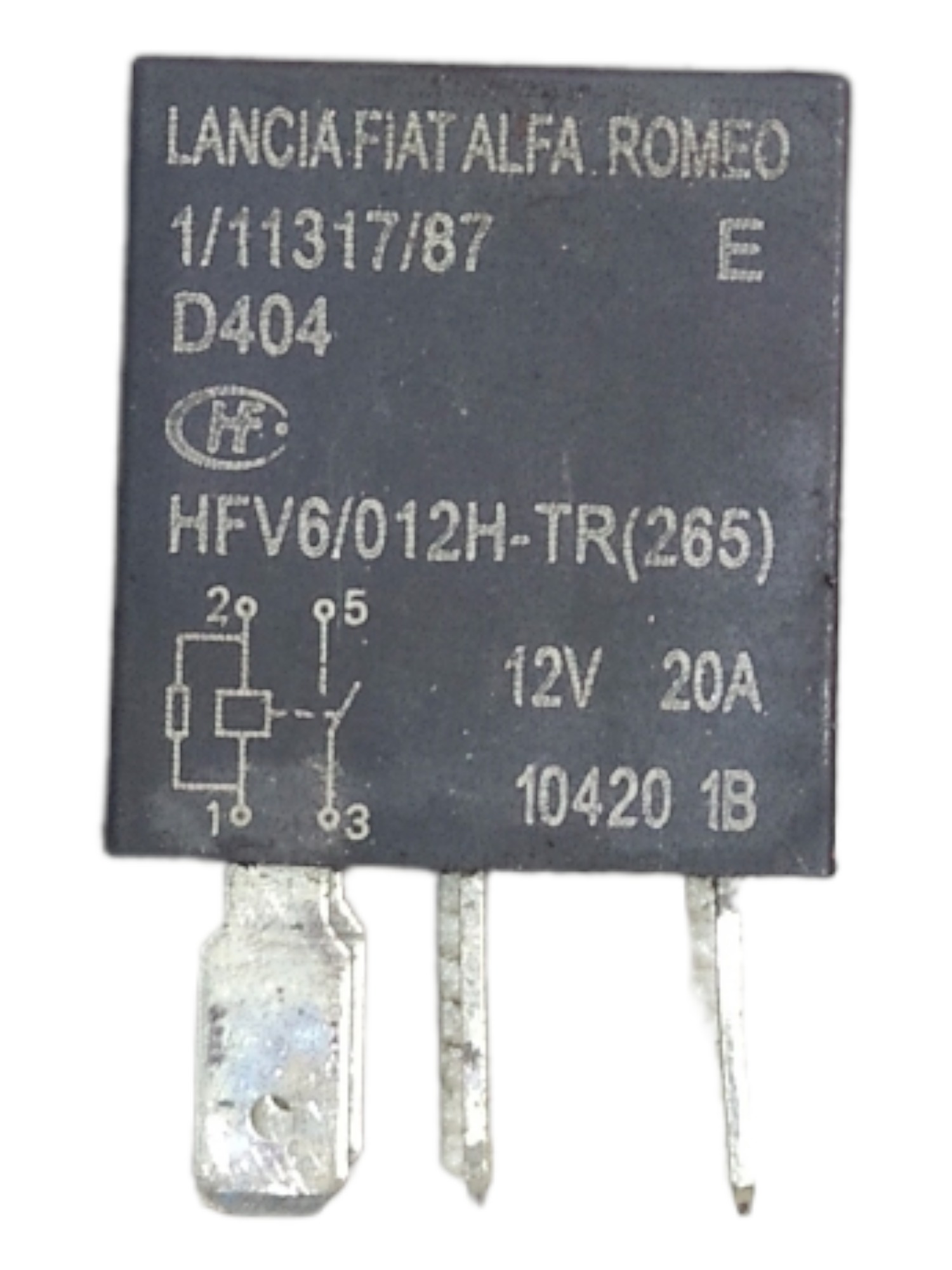 Relé Fiat Mobi Hfv6012htr 1