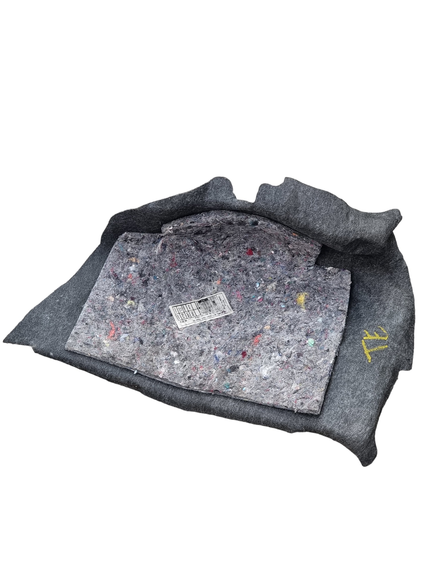Forro Lateral Esquerdo Porta-malas Ford Fiesta Se 2014 Prata 2