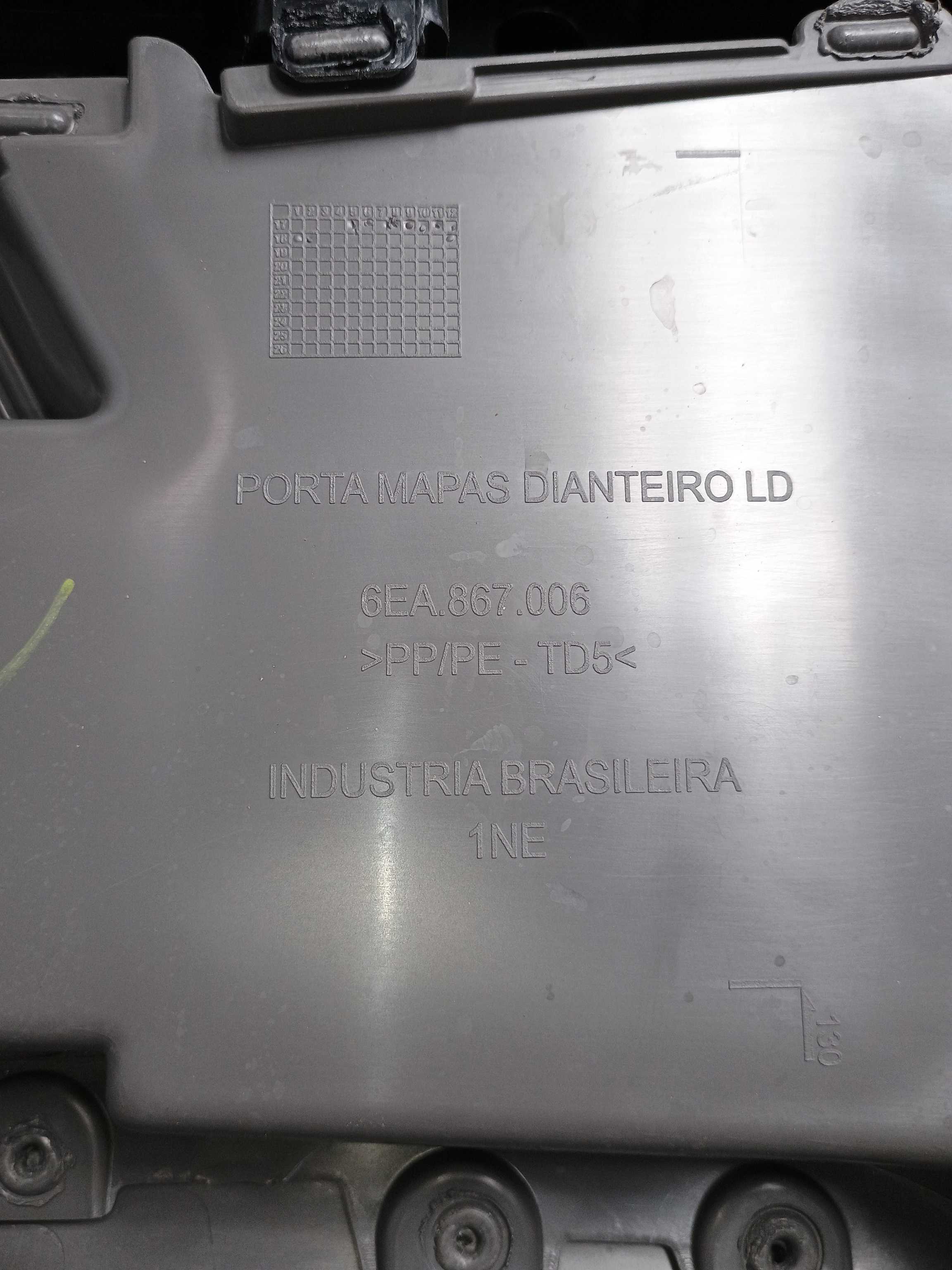 Forro Porta Dianteira Direita Vw Virtus 1.0  2018 6ea867006 Cinza 3