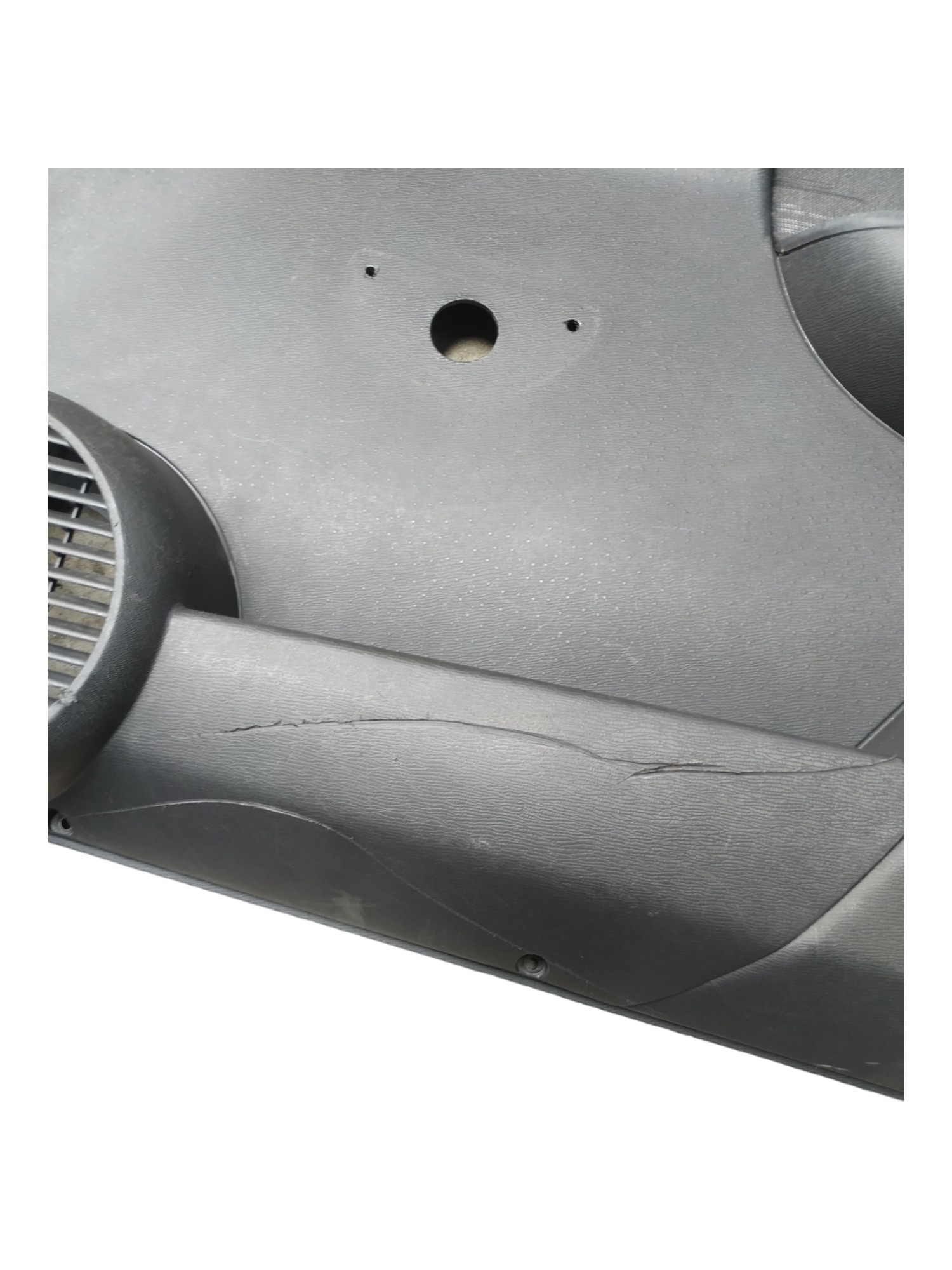 Forro Porta Dianteiro Direito Gm Celta 2008 Com Detalhe  Cinza 4