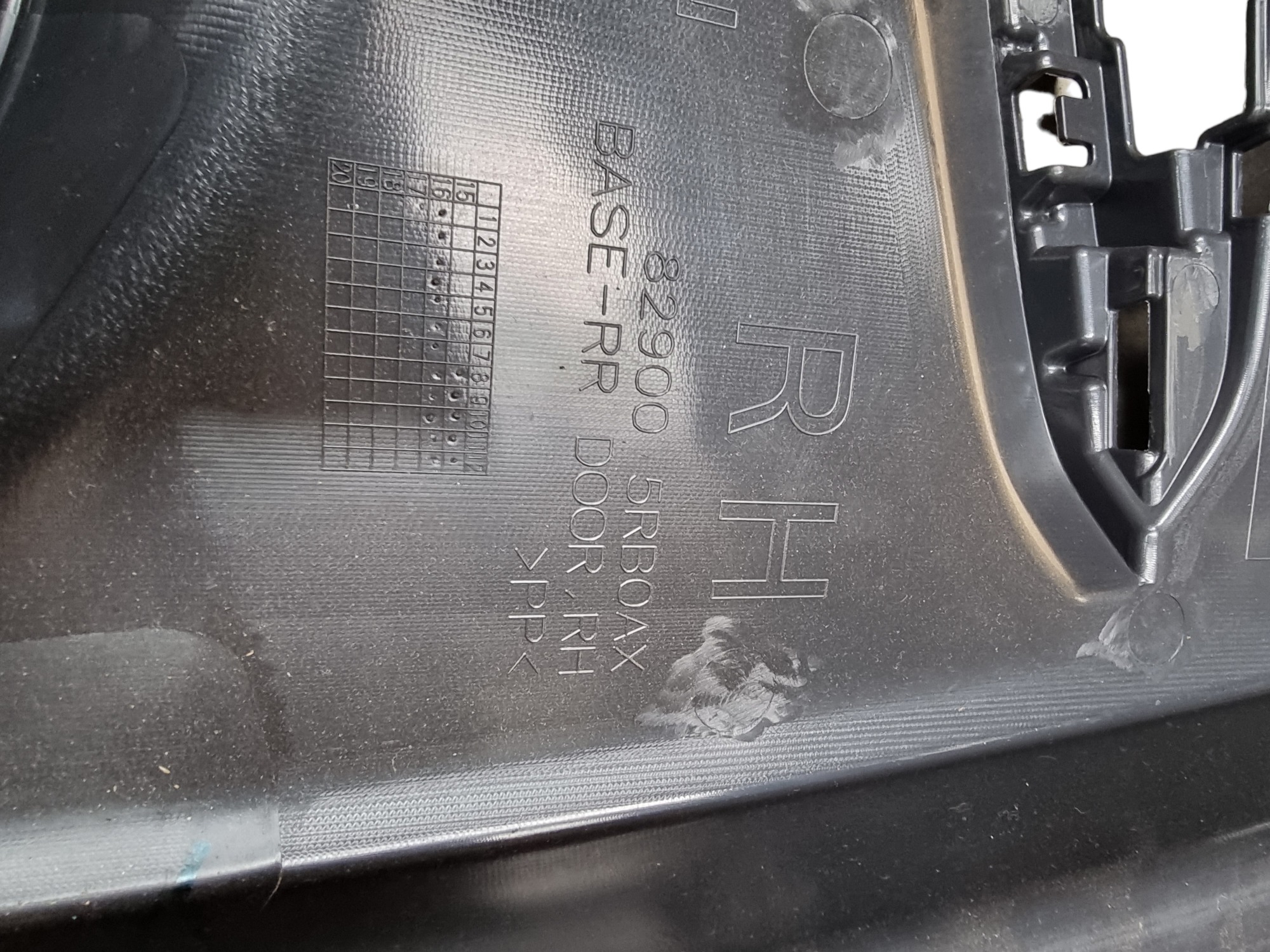 Forro De Porta Tras. Dir. Nissan Kicks Sv 2017 829005pb0ax 3