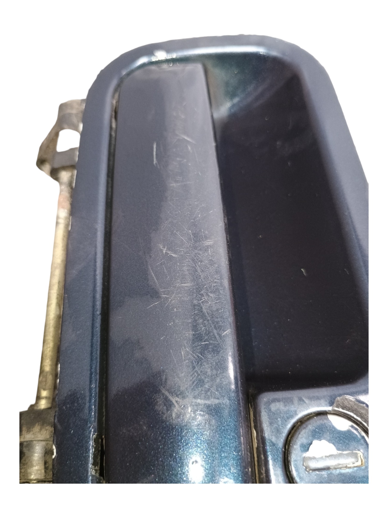 Maçaneta Externa Porta Diant Dir Gm Classic 2006 C/detalhes  Azul Dianteira 2