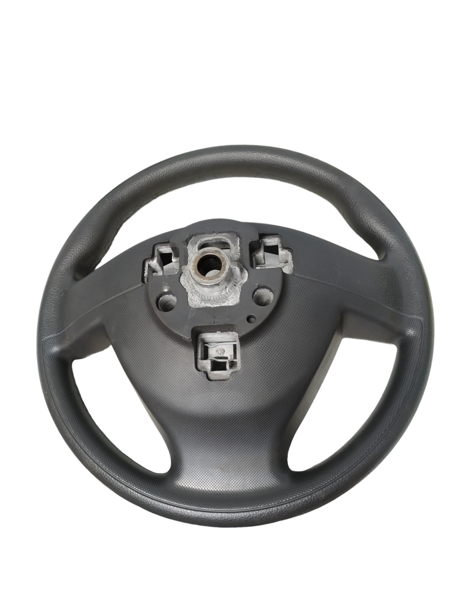 Volante Direção Renault Sandero 2018 Com Detalhe  Cinza 2