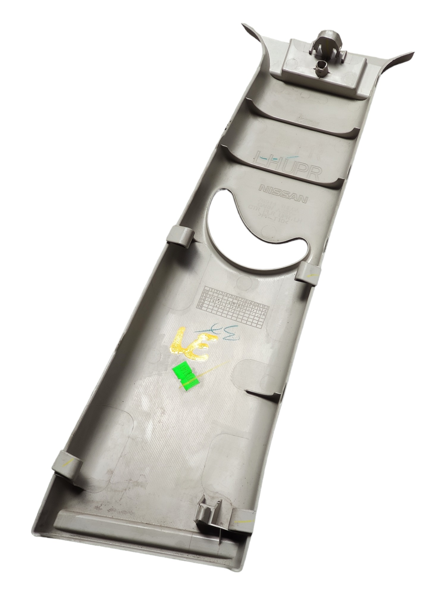 Moldura Coluna Cinto Esquerdo Nissan March S 2014 769141hl0a 2