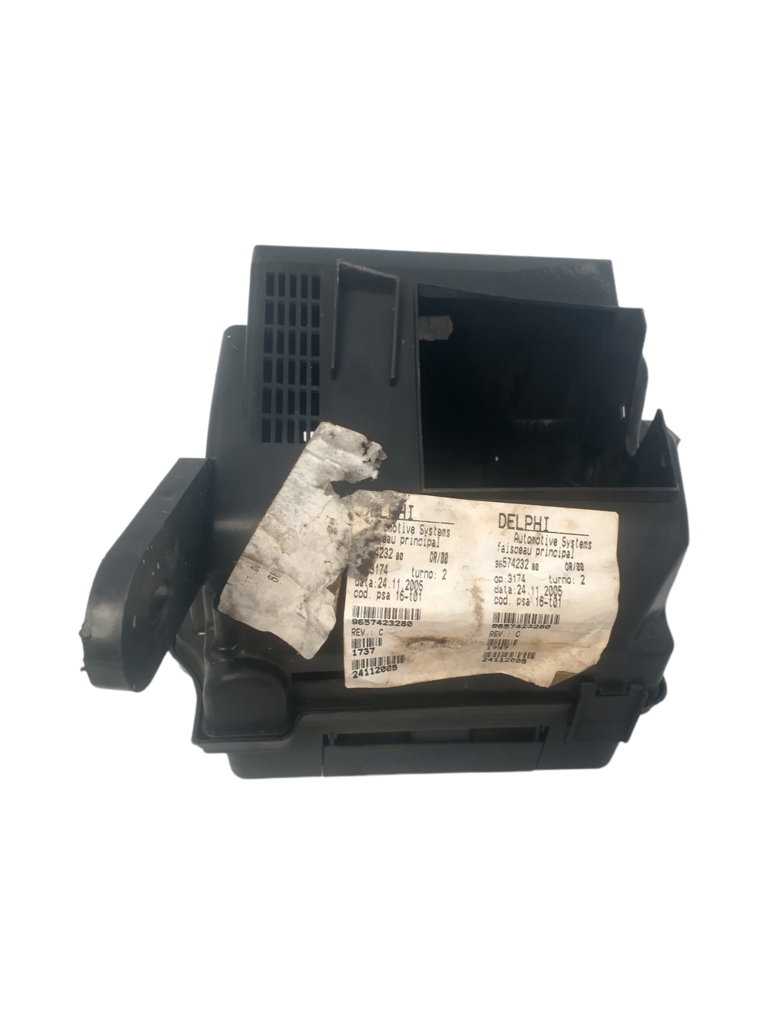 Suporte caixa fusível Peugeot 206 SW 2006 9657423280 5