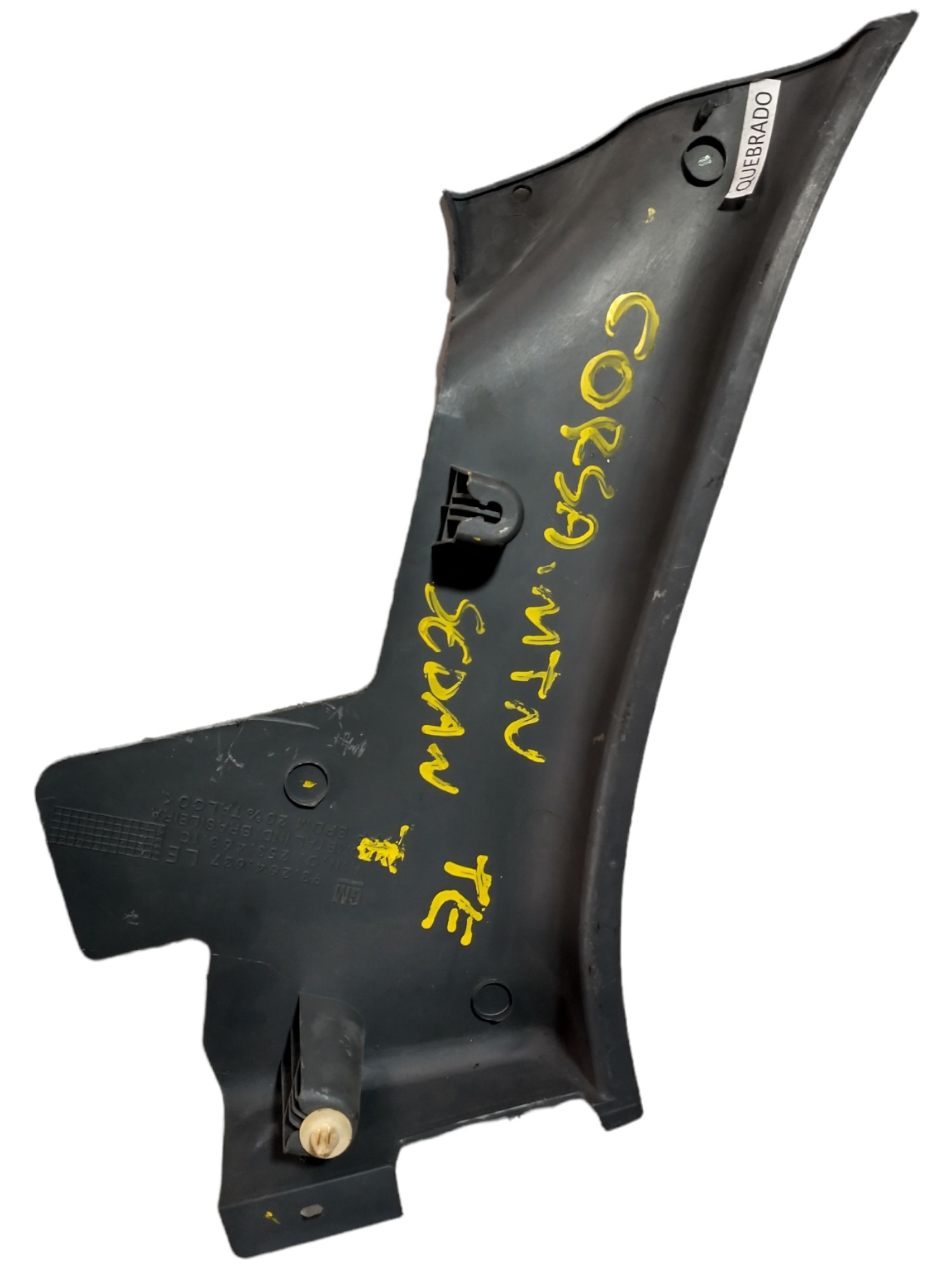 Soleira Traseira Esquerda Corsa Hatch Maxx 2008 93264637 2