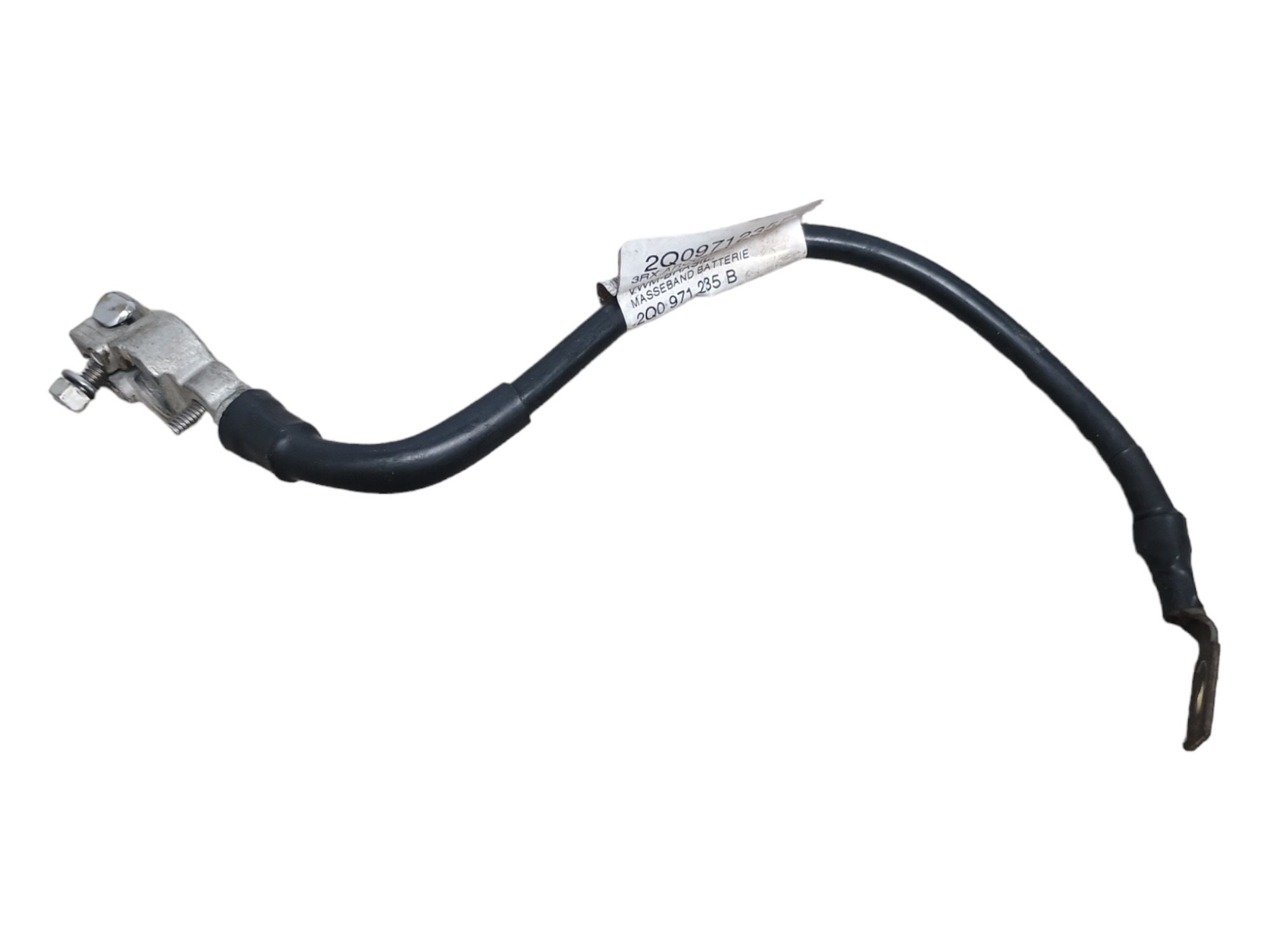 Cabo Negativo Bateria Vw Virtus 1.0 12v 2018 2q0971235b 2