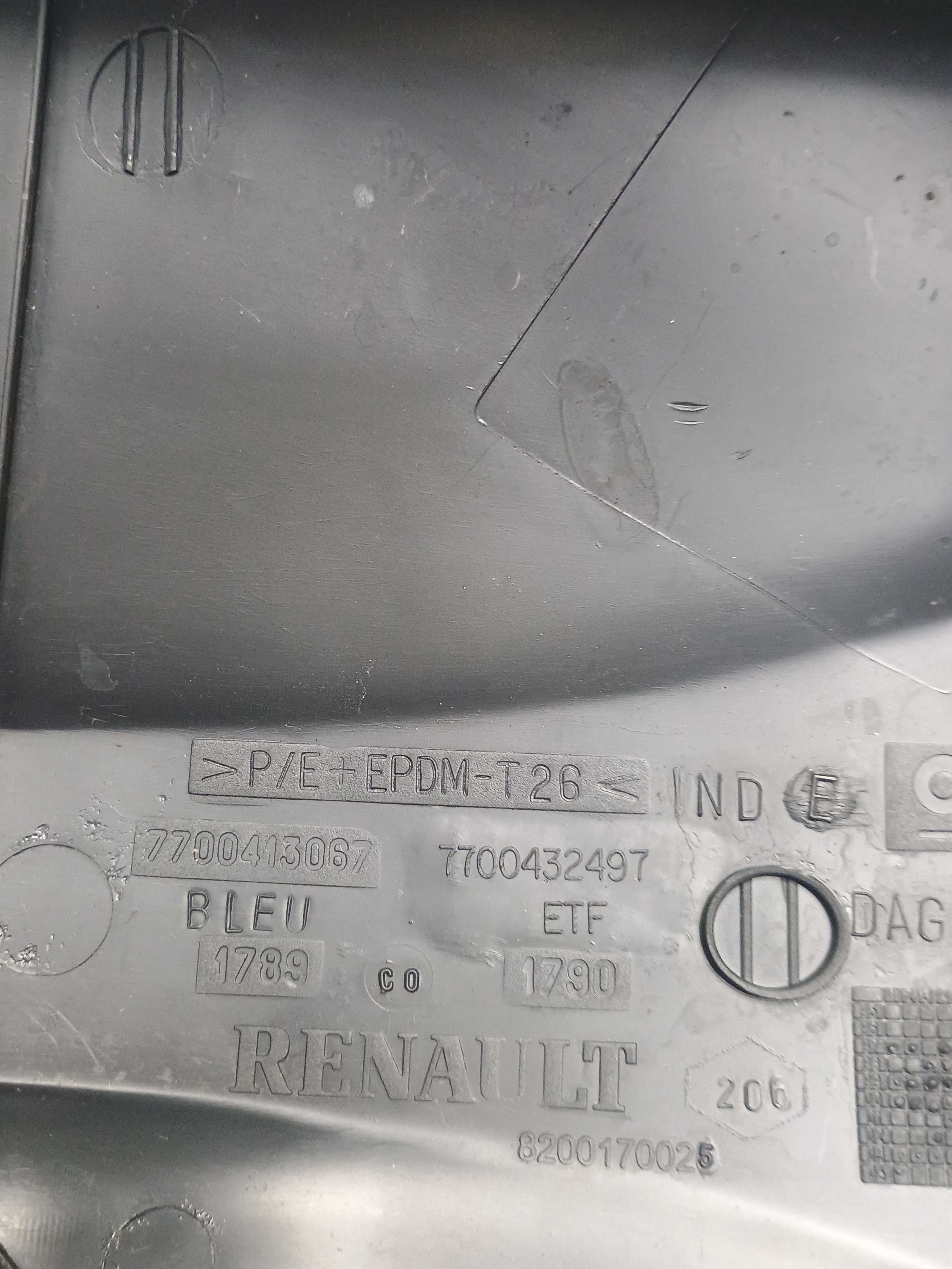 Moldura Inf. Coluna Direção Renault Clio 1.0 2011 7700432497 4