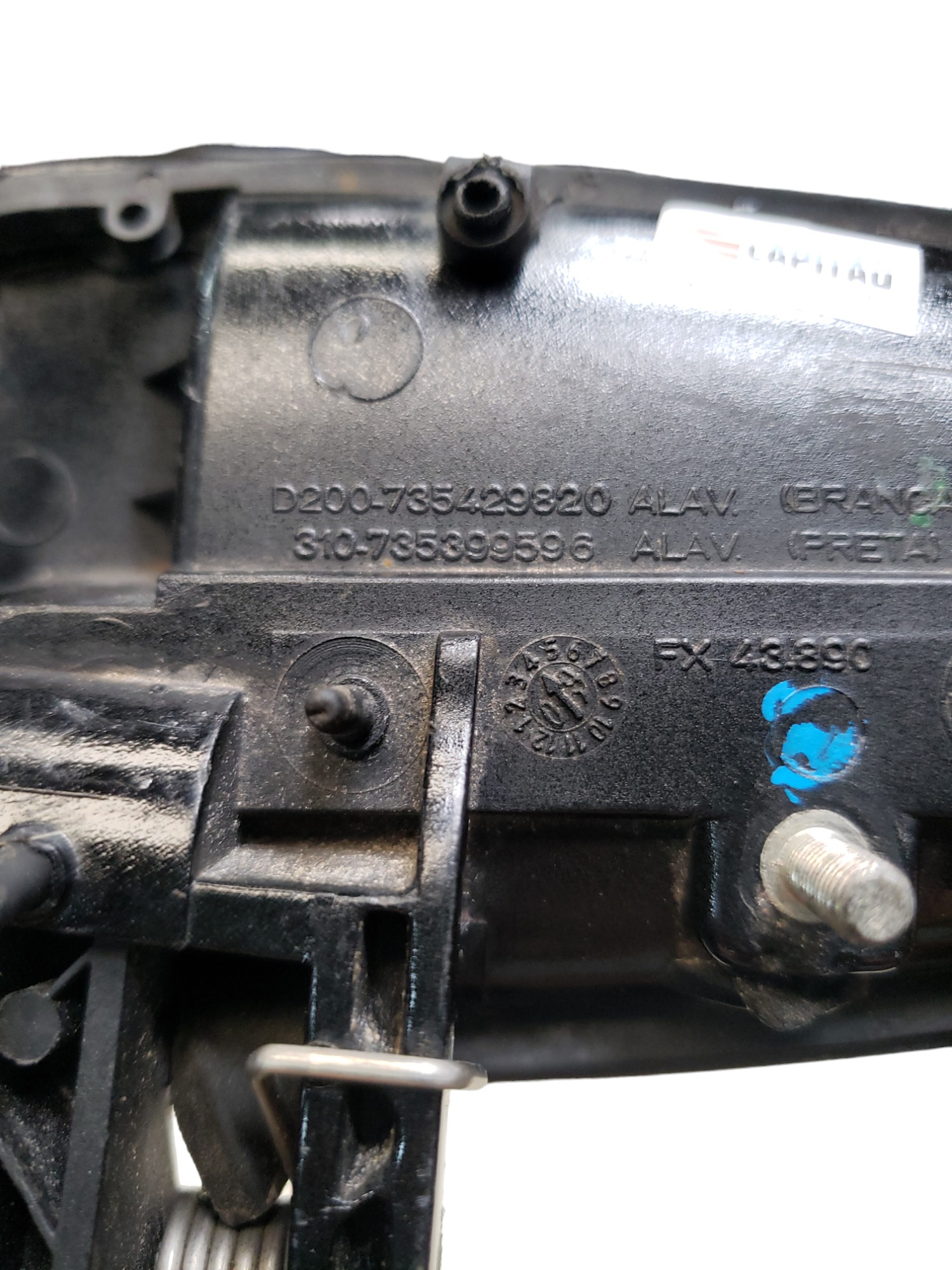 Maçaneta Ext Traseira Dir Fiat Linea 2007 D200735429820 3