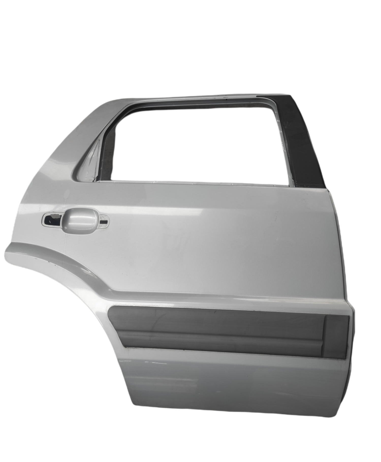 Porta Traseira Direita Ford Ecosport Xlt 2009 Traseira Direita Prata 1