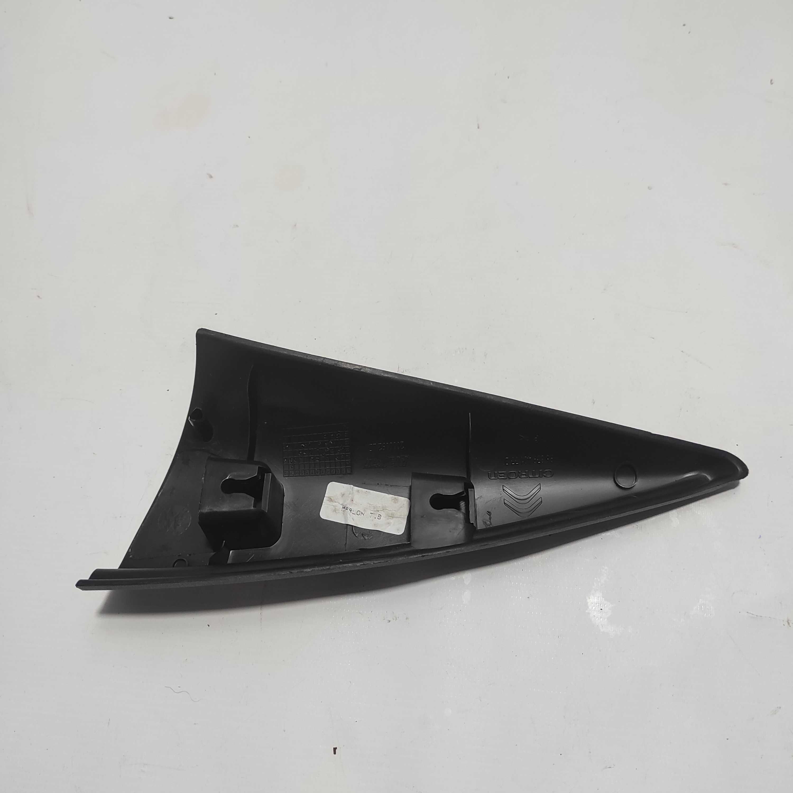 Acabamento Interno Retrovisor Direito C3 Picasso 9687940177 Preto 2