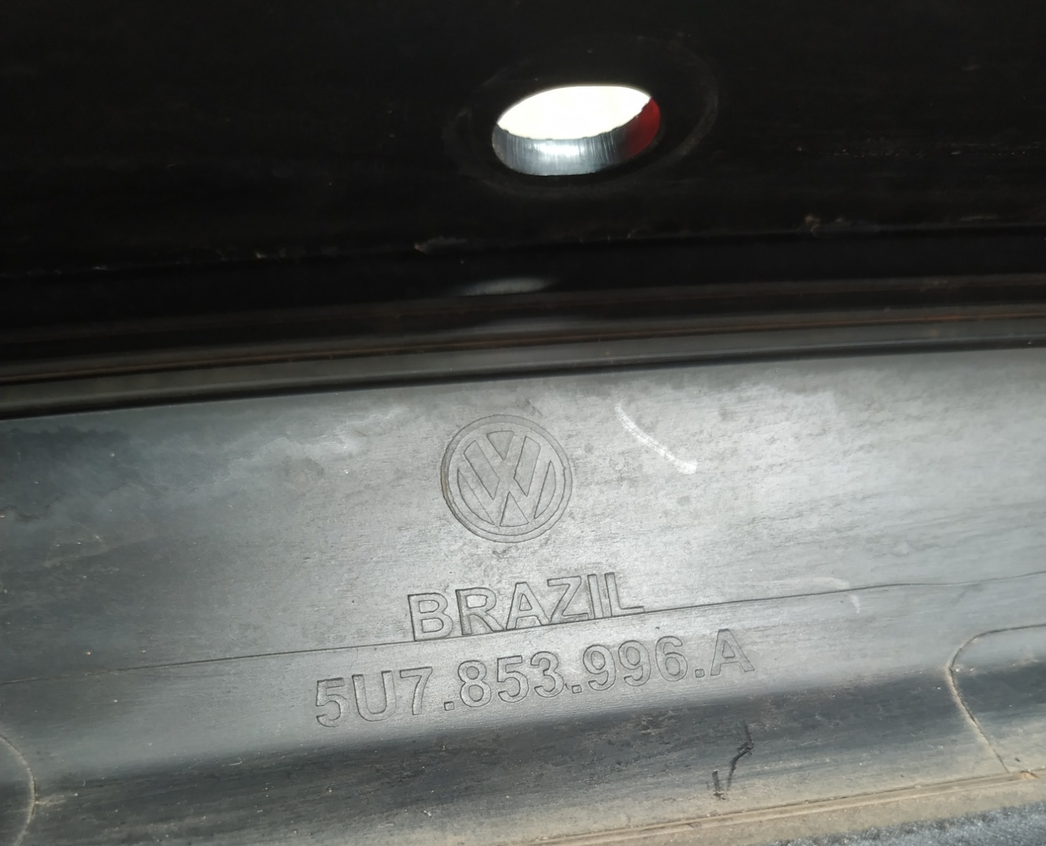 Acabamento Capota Marítima Direita Vw Saveiro 1.6 2015 Preto 3
