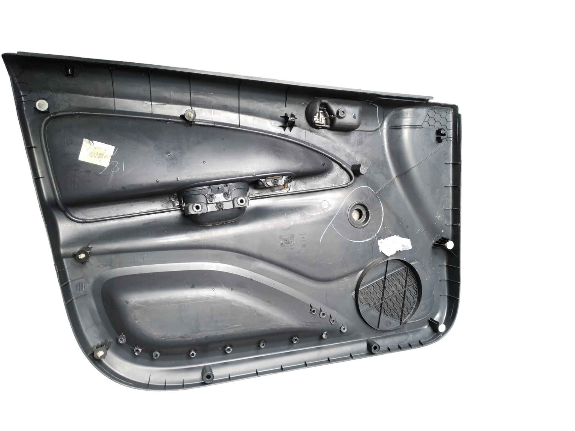 Forro Porta Dianteiro Direito A Vw Gol 2015 Preto 2