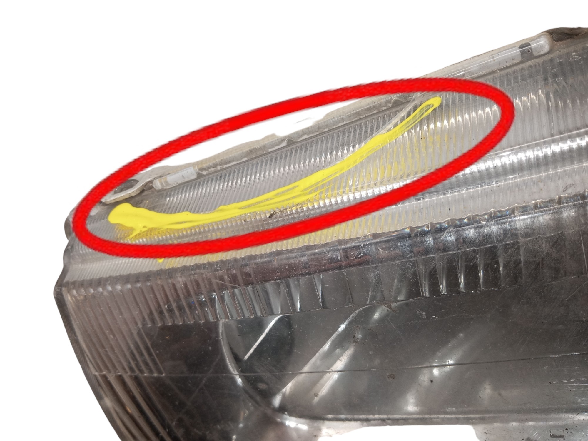 Farol Dian Esq Mitsubishi Lancer. 1.6 1998 Com Detalhe 4