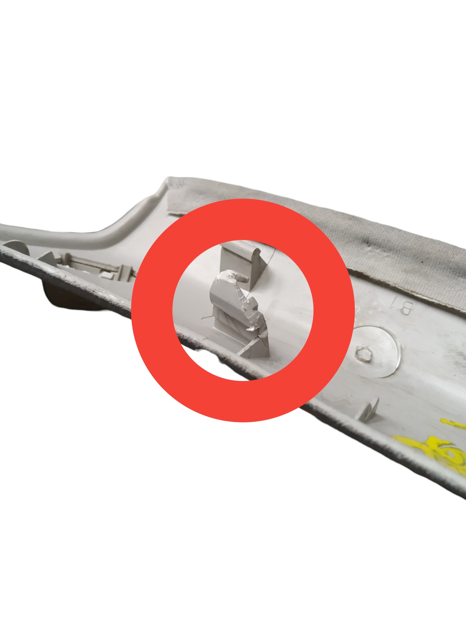 Acabamento Direito Coluna Para-brisa Peugeot 307 2012 3