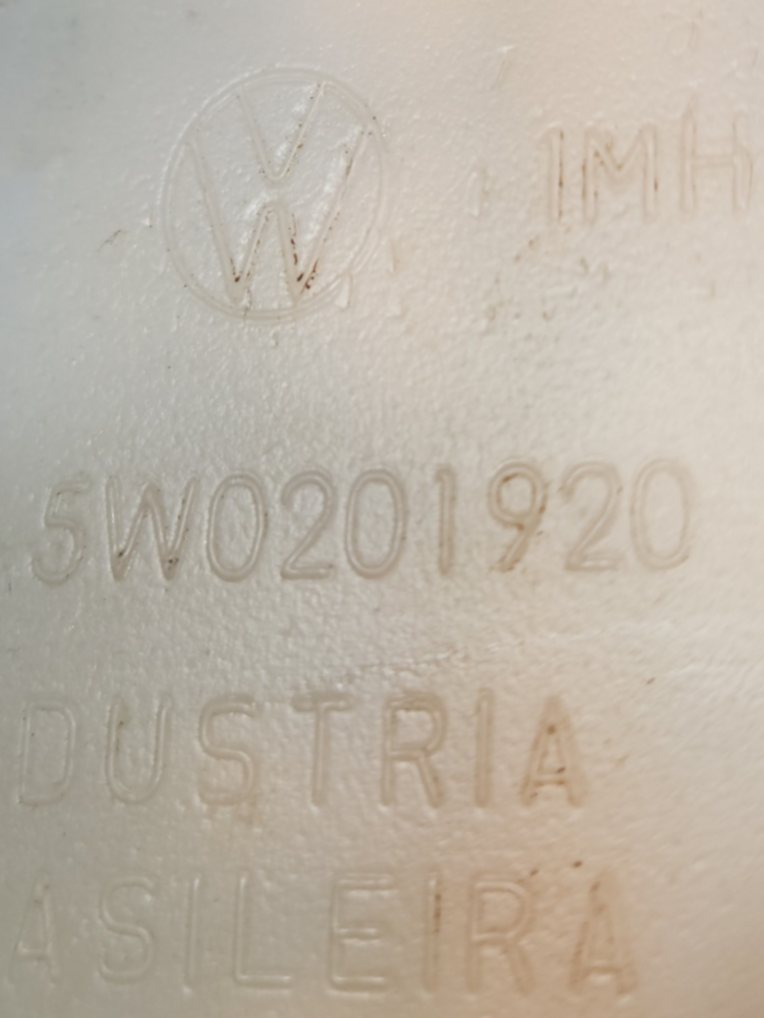 Reservatório Partida A Frio Vw Gol 1.0 2003 5w0201920 5