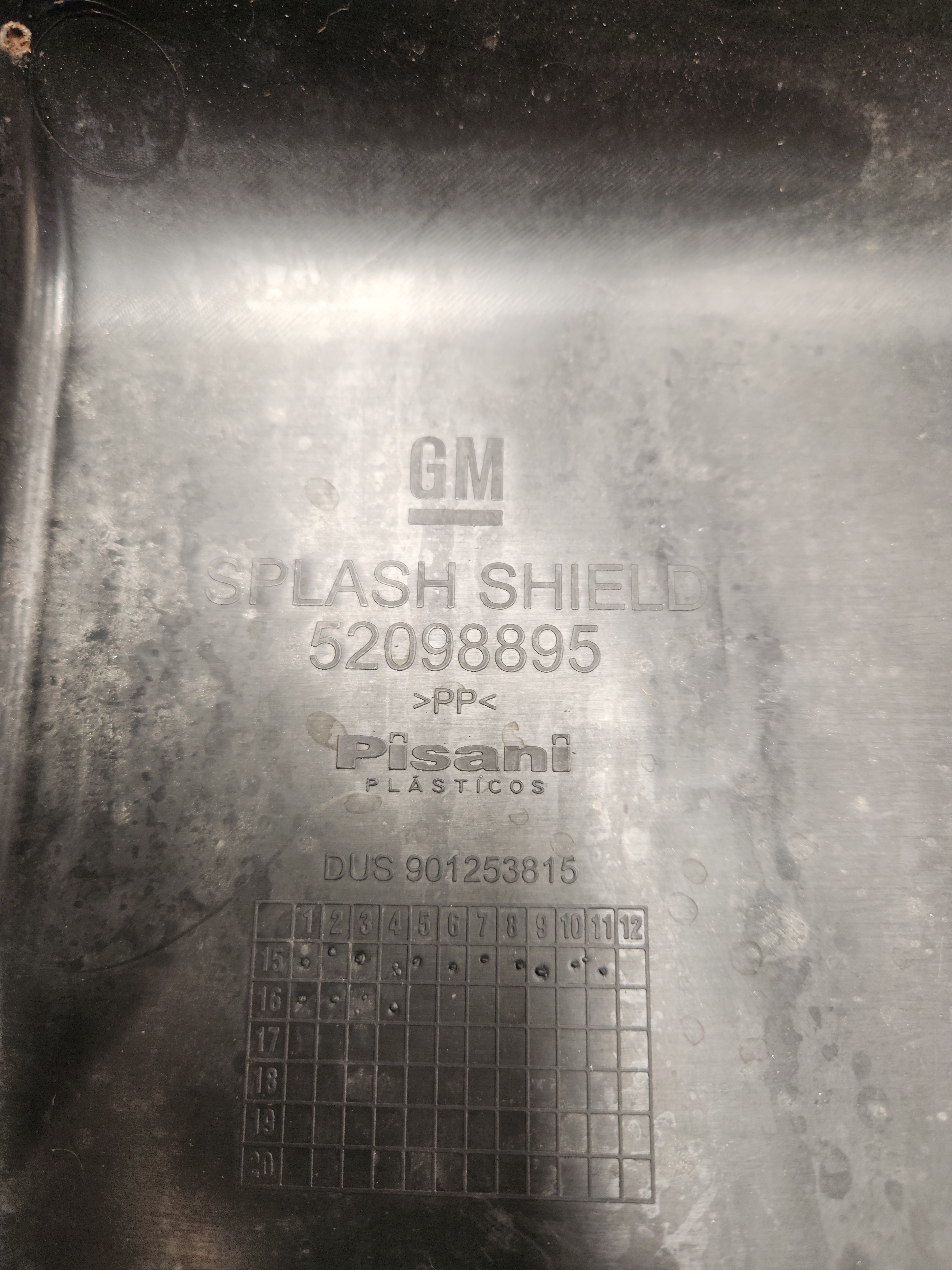Extensão Para Barro Dianteiro Direito Gm Cobalt Ltz 2017 2