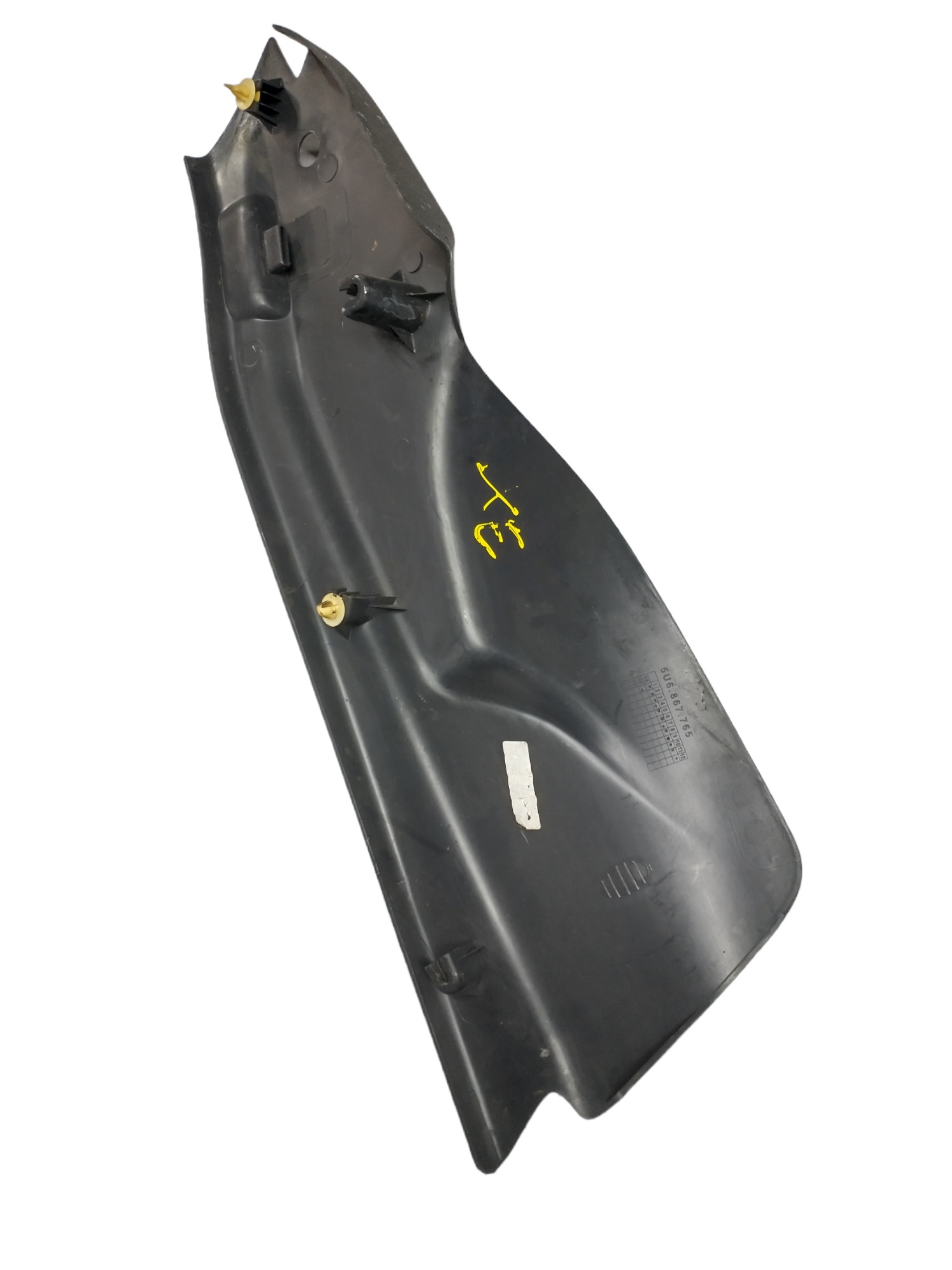 Moldura Soleira Tras Esquerda Gol Trend 1.0 2009 5u6867765 4