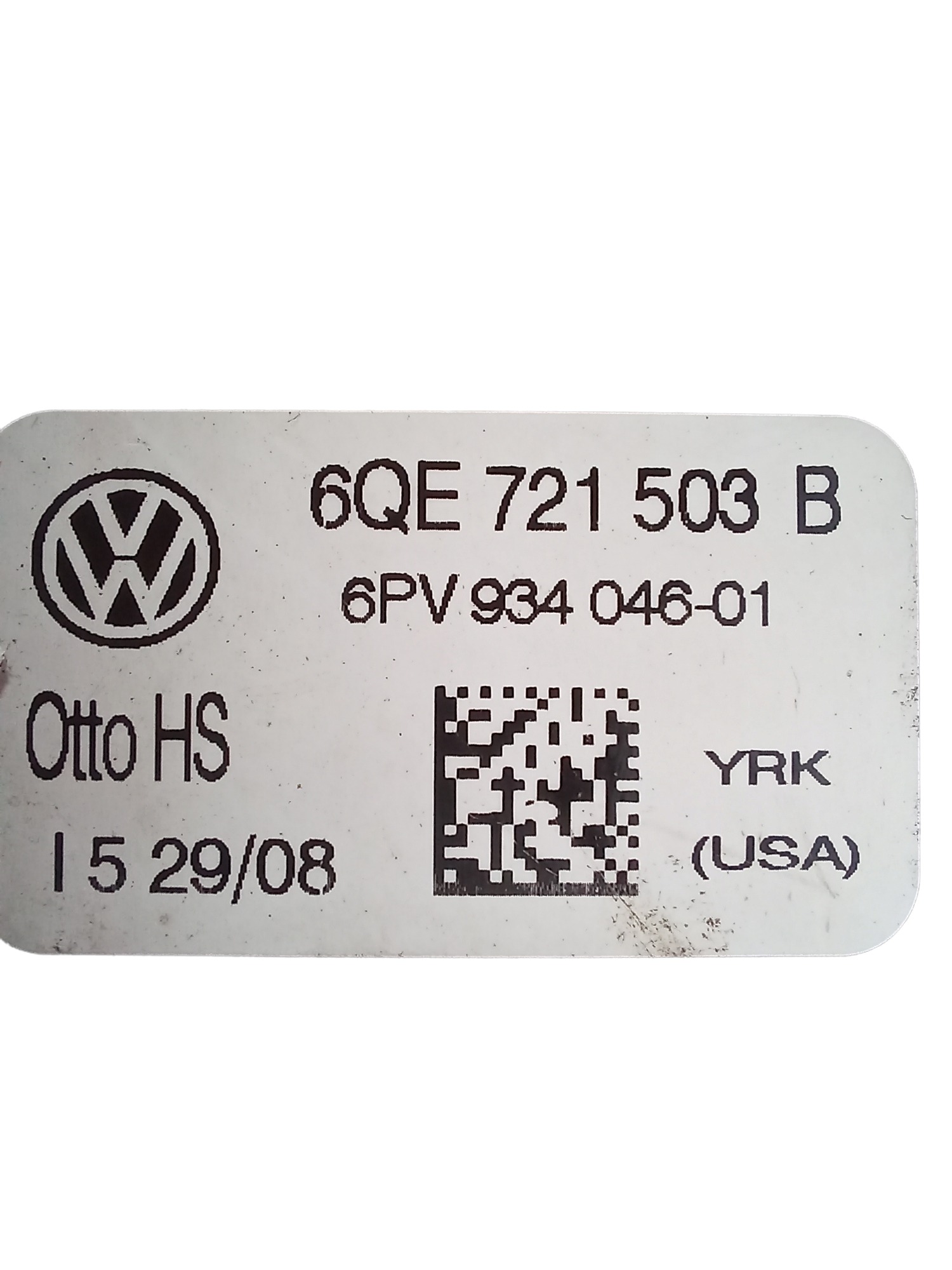 Pedal Acelerador Fox 2008 6qe721503b 5