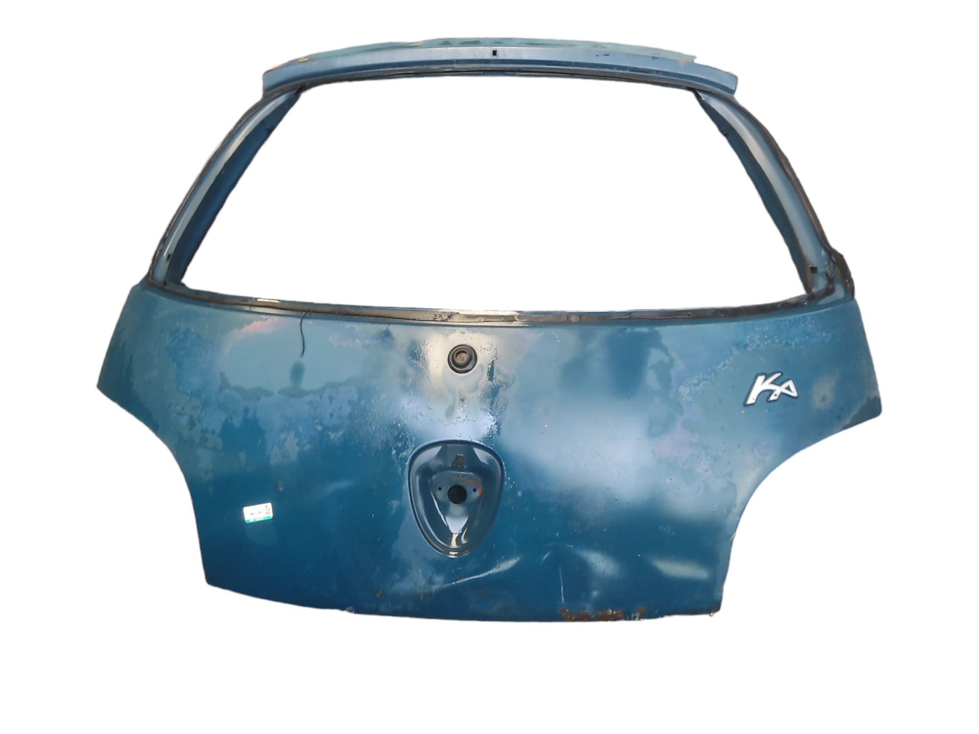 Tampa Traseira Ford Ka 1997 Azul 2