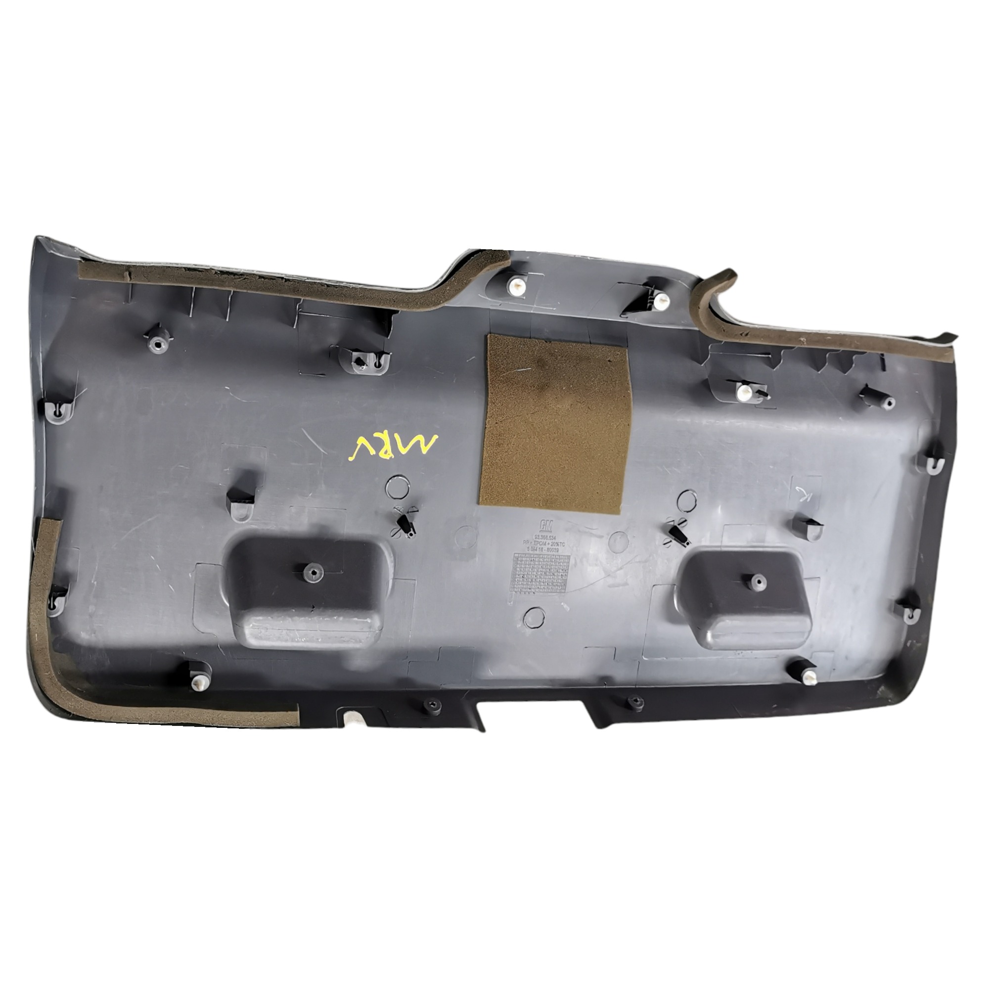 Moldura Tampa Traseira Meriva Maxx 93368634 3