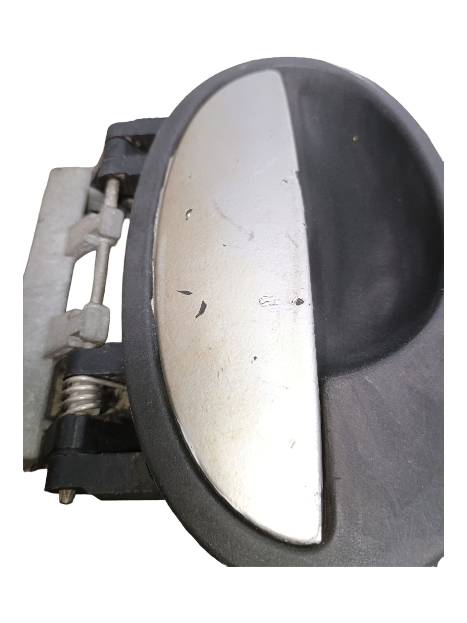 Maçaneta Externa Porta Tras Dir Gm Corsa 2002 C/detalhes  Preto/prata Traseira 3