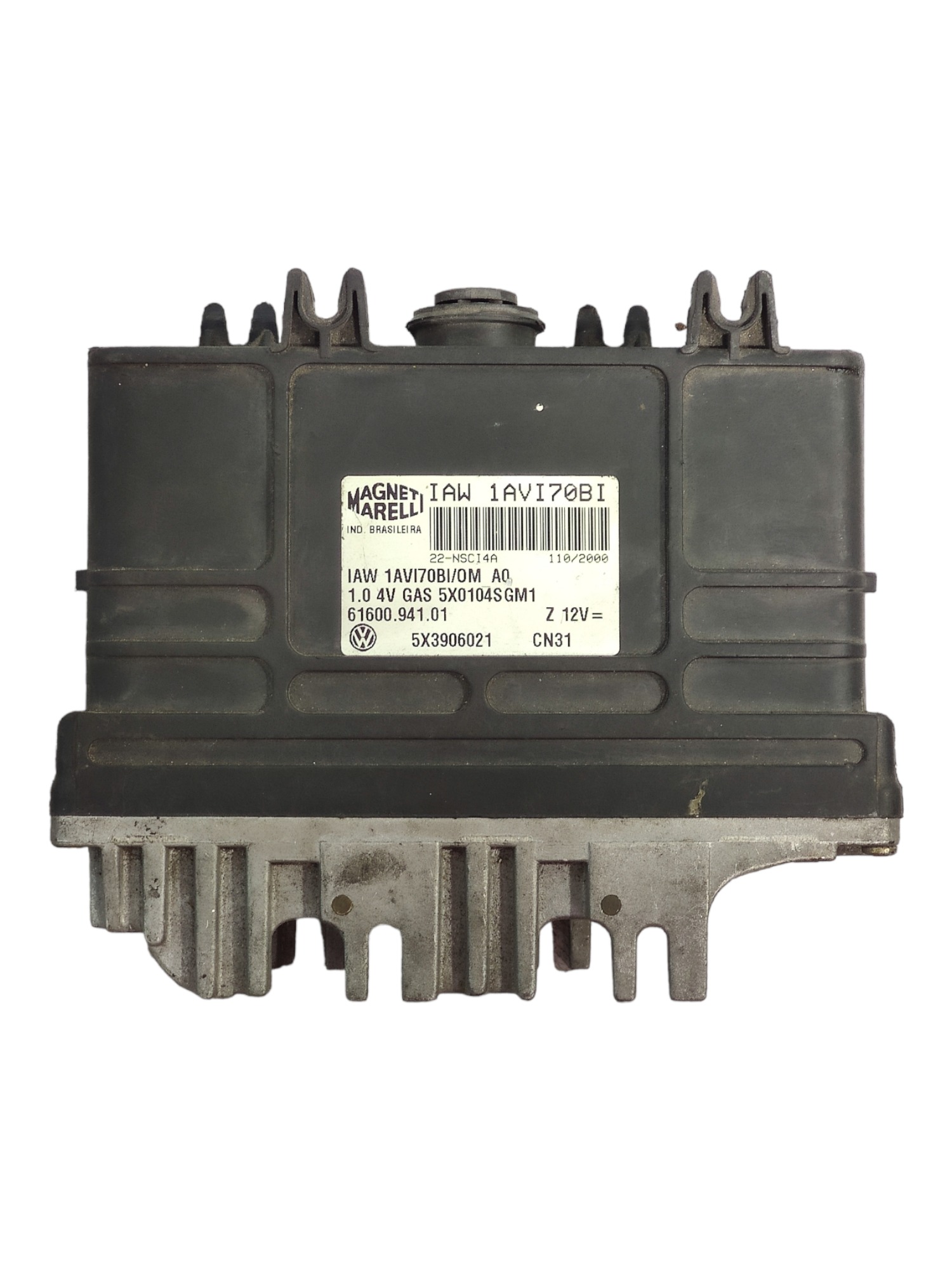 Módulo Injeção Eletrônica Vw Gol 1.0 16v 2000 5×3906021 1