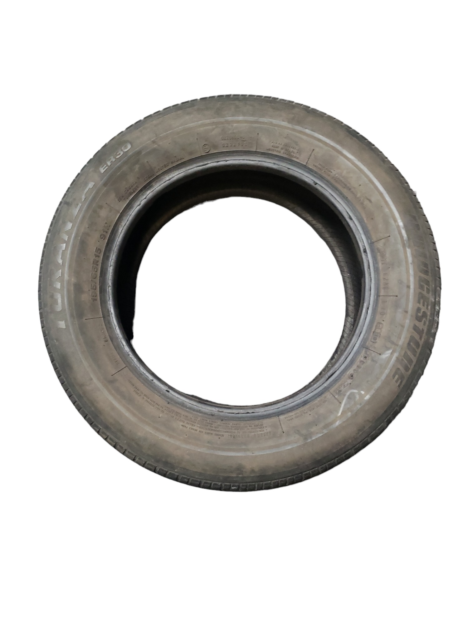 Pneu Usado 195 65 R15 Bridgestone  A1