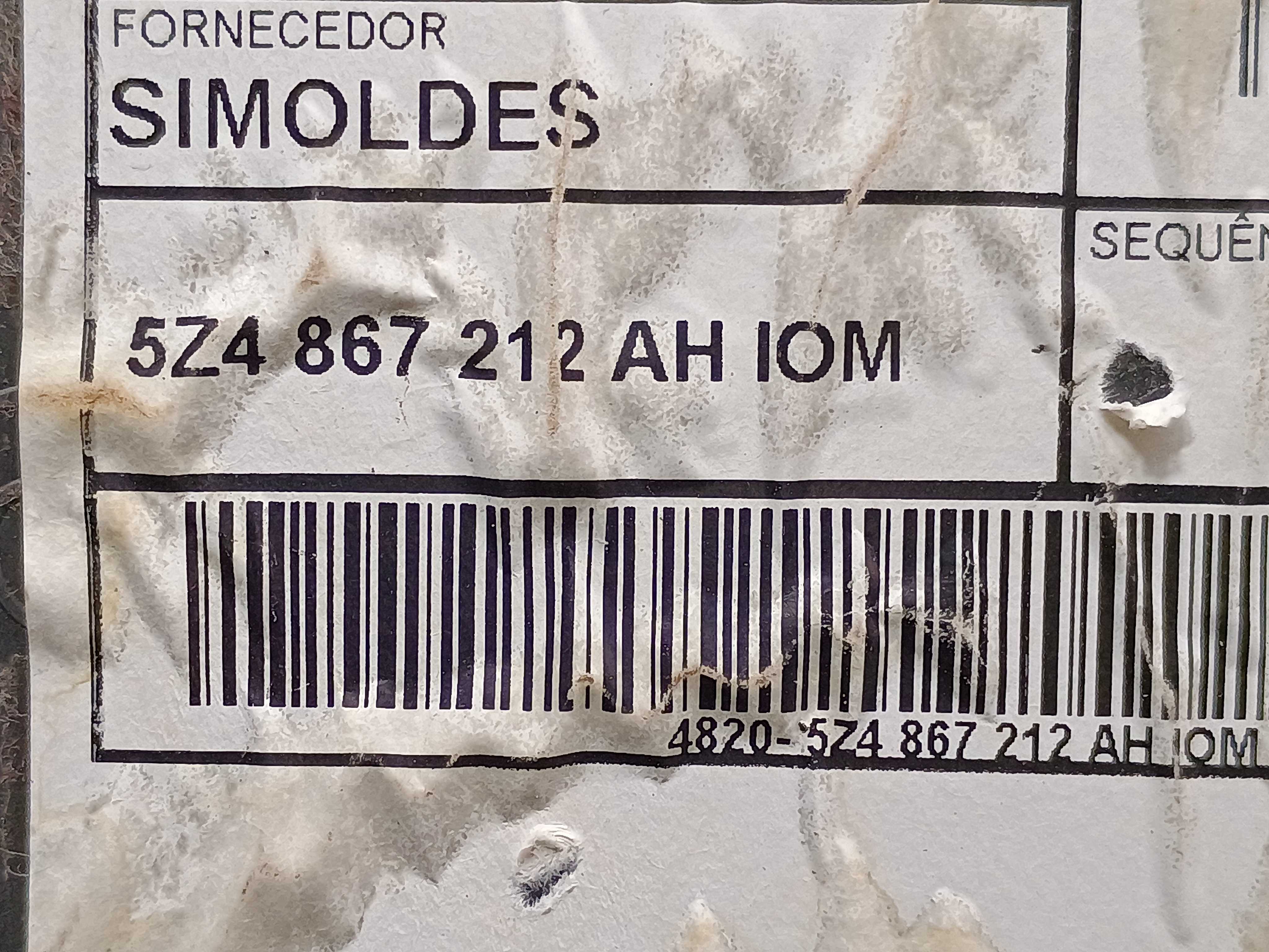 Forro De Porta Traseiro Direito Vw Fox 2017 5z4867212 Preto 3