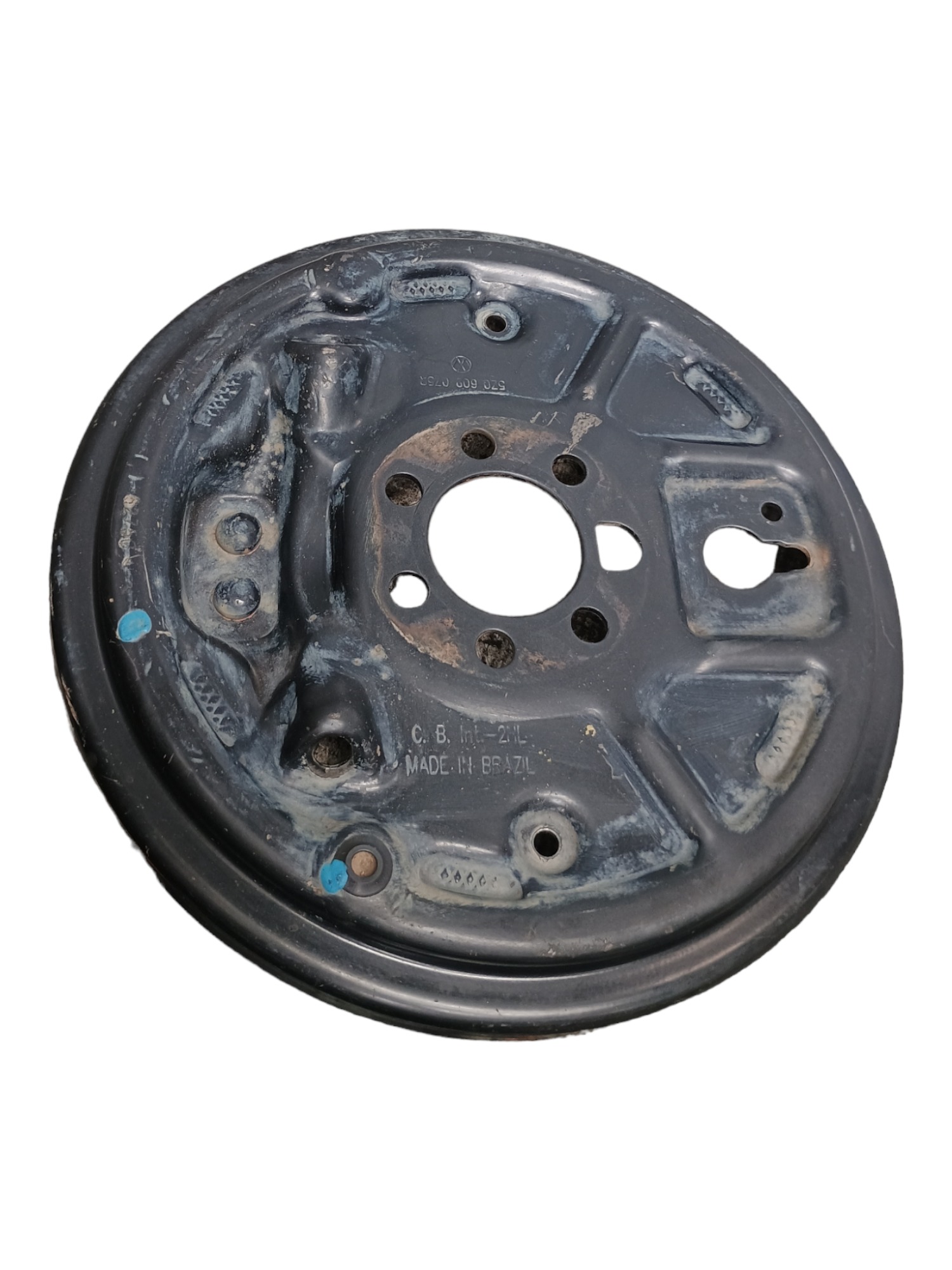 Espelho Roda Traseiro Direito Vw Voyage 2015 5z0609076r Preto 1