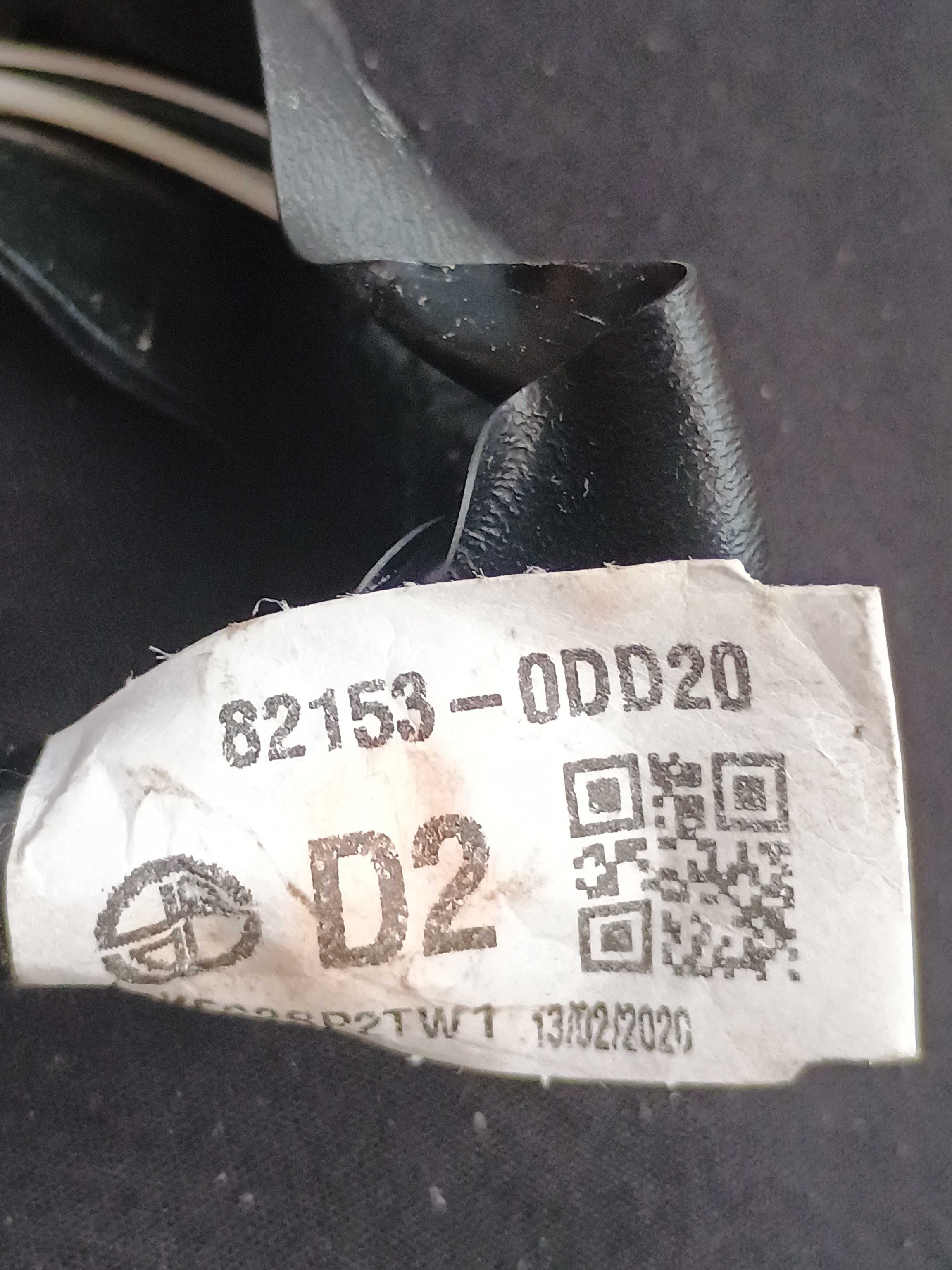 Chicote Elétrico Porta Tras Dir Toyota Yaris Sedan 1.5 2020 6