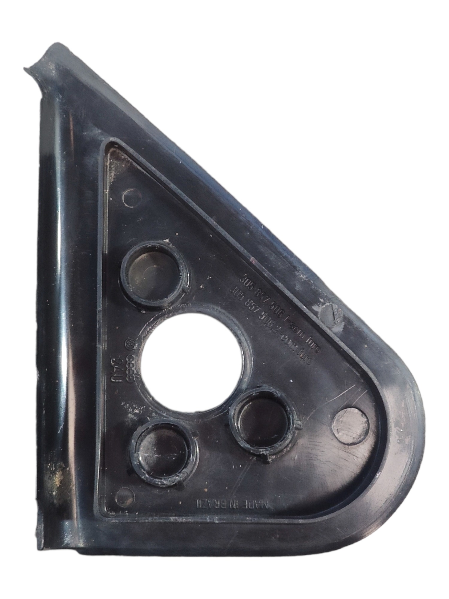 Moldura Interna Retrovisor Direito Vw Gol 1992 3058575062 2