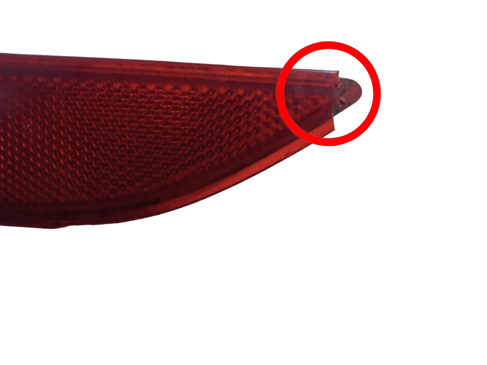 Refletor Parachoque Tras Dir Com Detalhe Honda City 1.5 2015 3