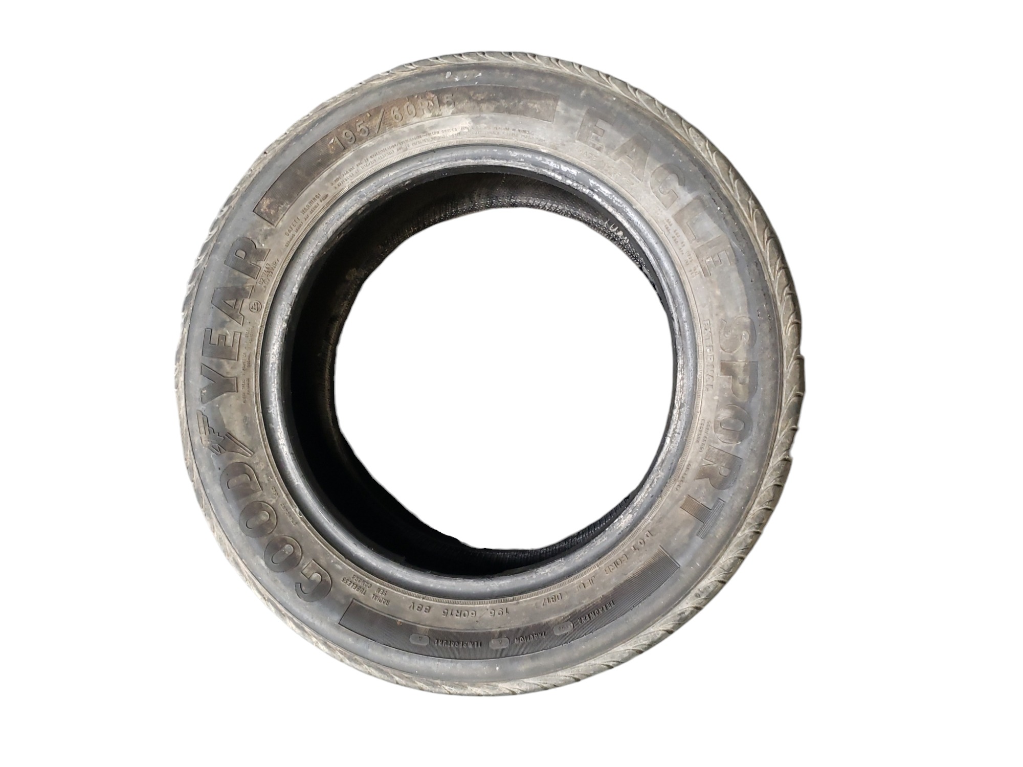 Pneu Usado 195 60 R15 Goodyear  A1