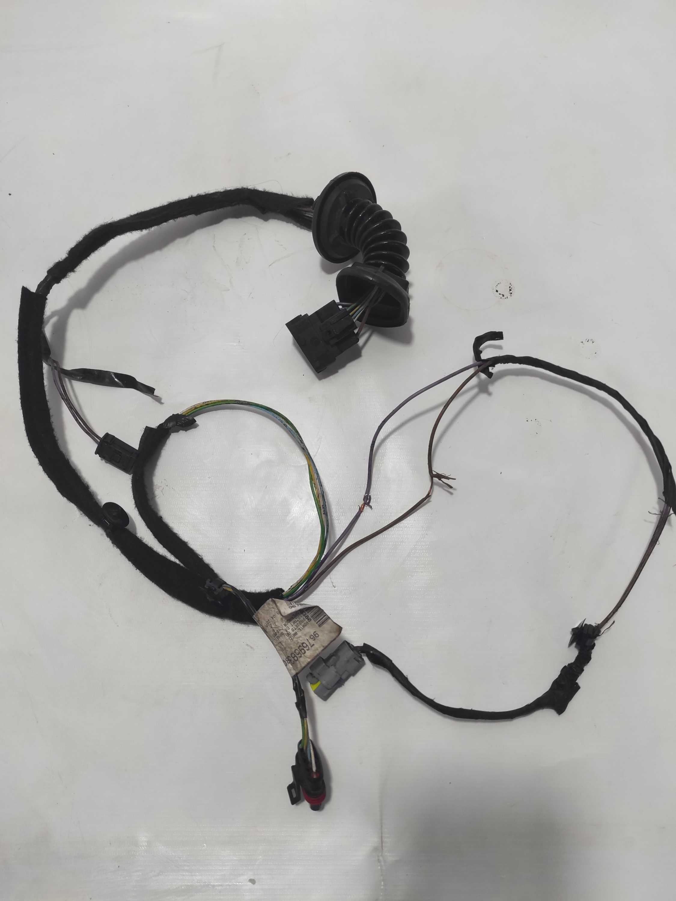 Chicote Da Porta Traseira Direita Citroen C3 Glx 9676968 38 2