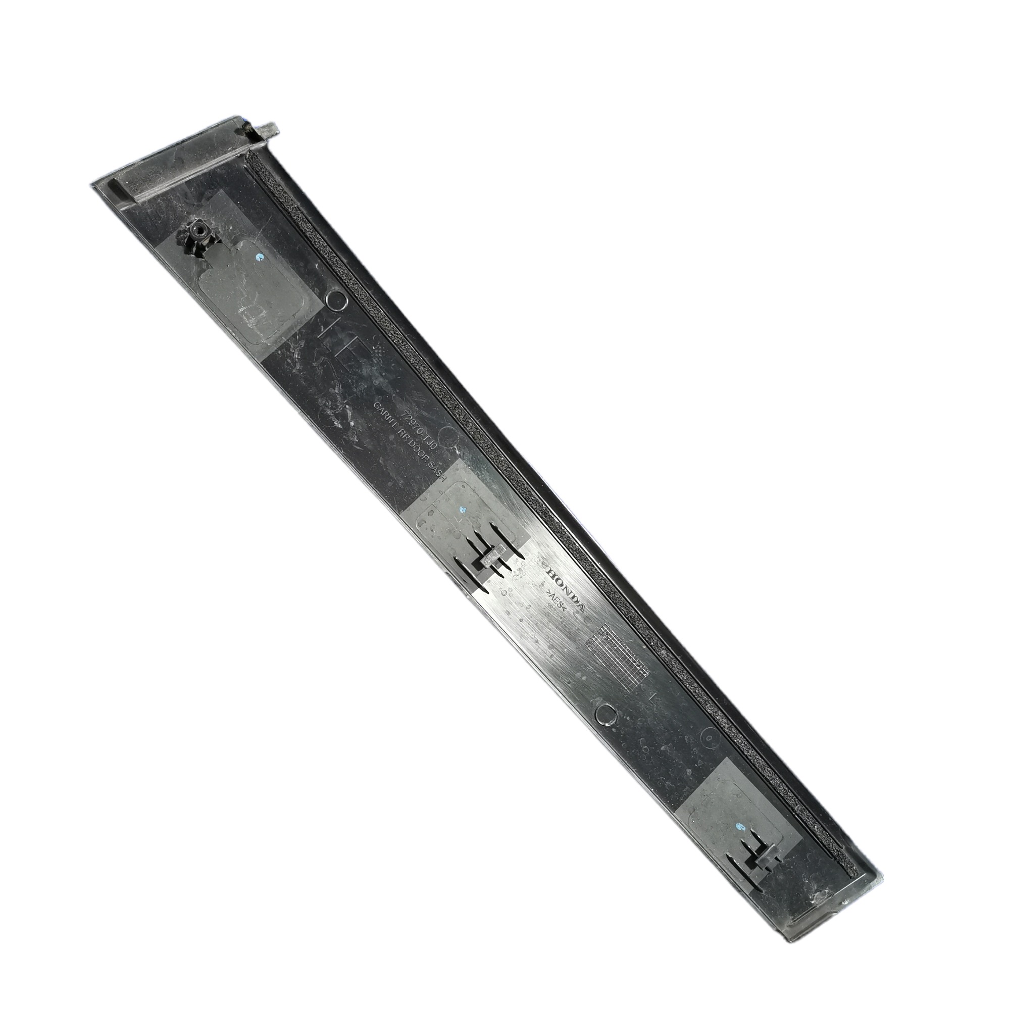 Moldura Externa Porta Traseira Esquerda Honda Fit 72970tj0 3