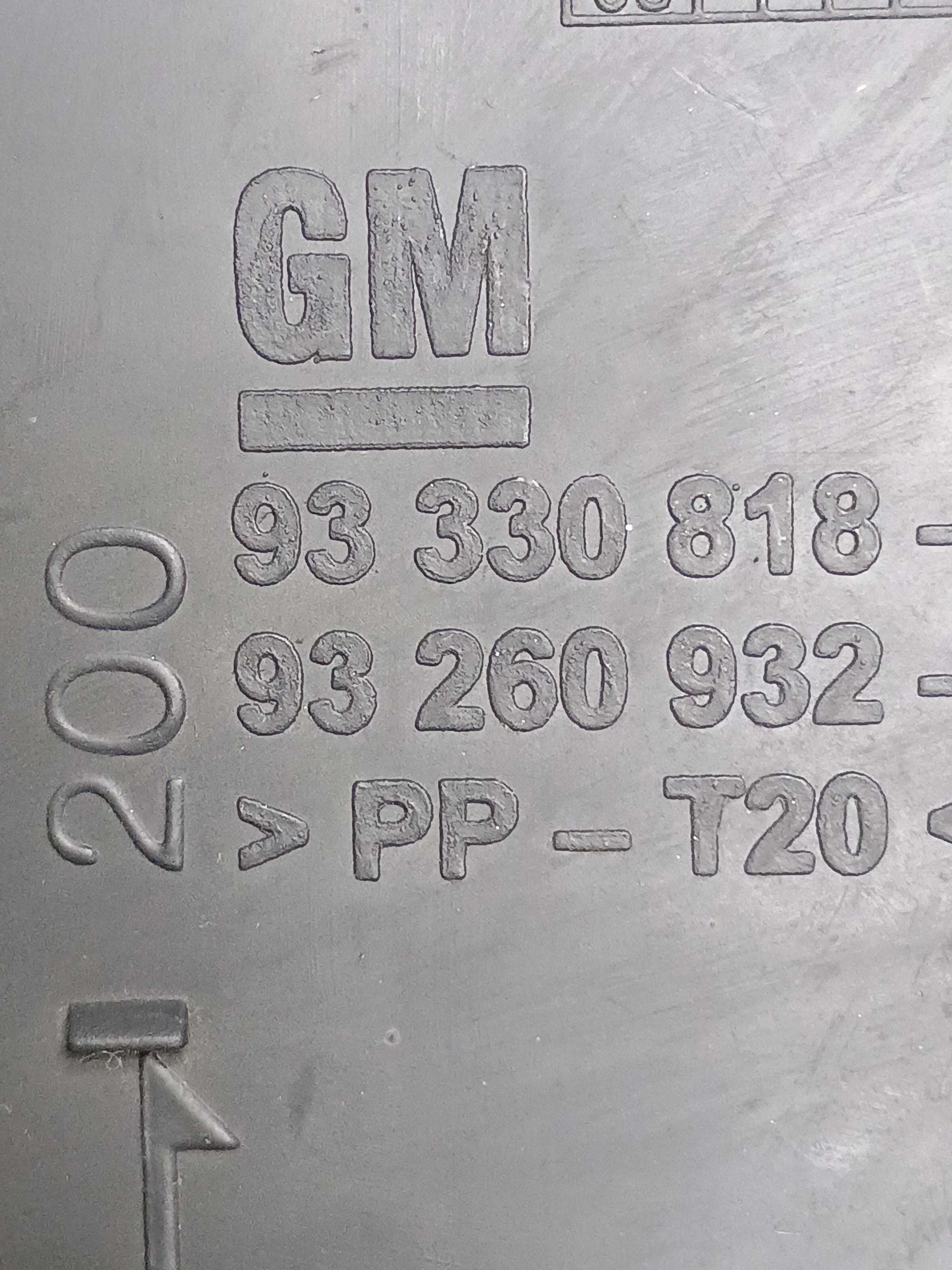 Acabamento Coluna Lateral Direita Gm Celta 2003 93330818 3