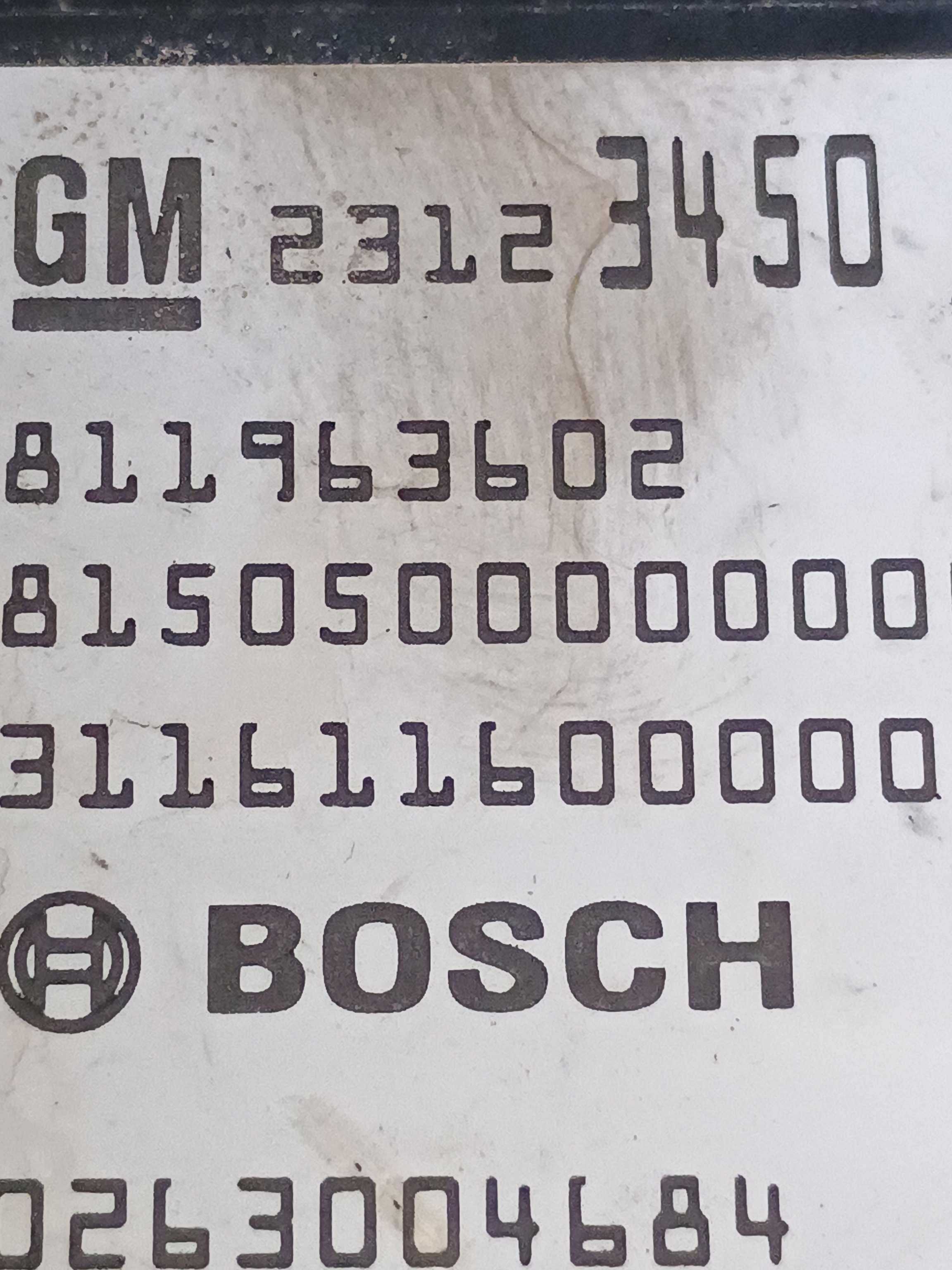 Módulo Sensor Estacionamento Gm Spin 1.8 2016  23123450 4