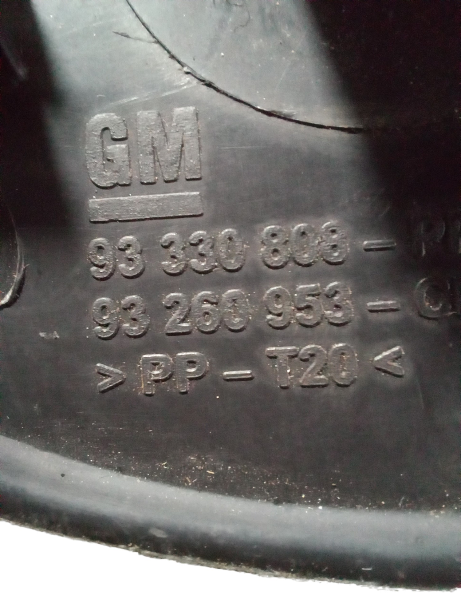 Moldura Coluna Cinto Esquerdo Celta 2002 93330808 2