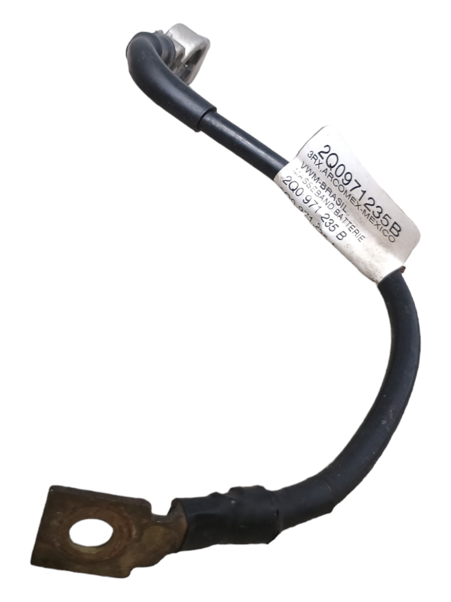 Cabo Negativo Bateria Vw Virtus 1.0 12v 2018 2q0971235b