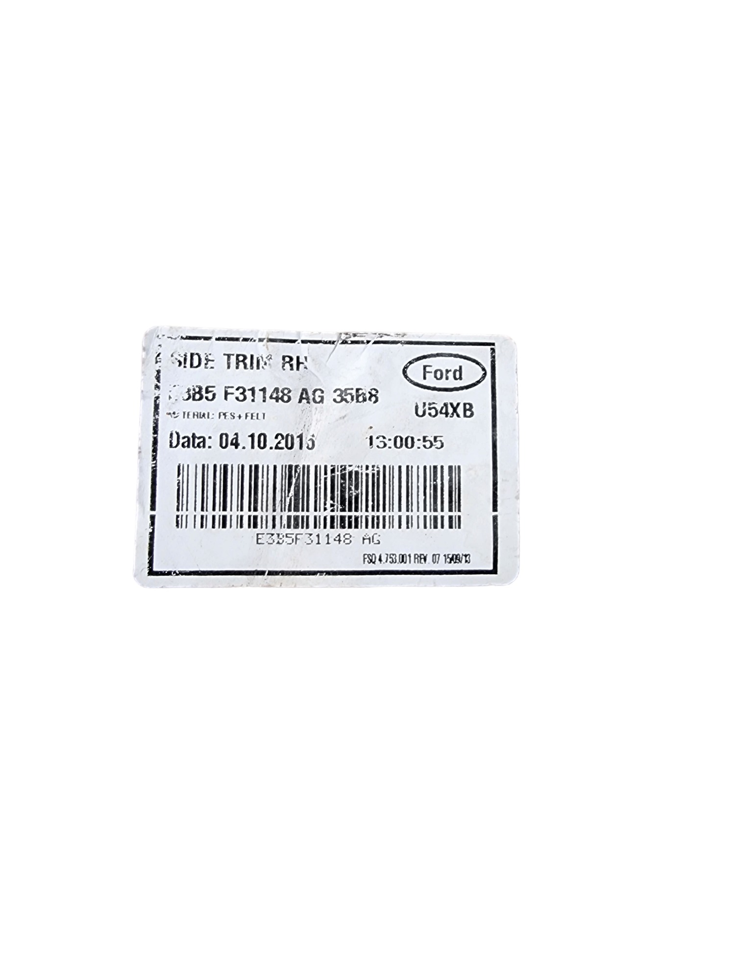 Forro Porta-malas Direito Ford Ka Sedan 2017 E3b5f31148 2