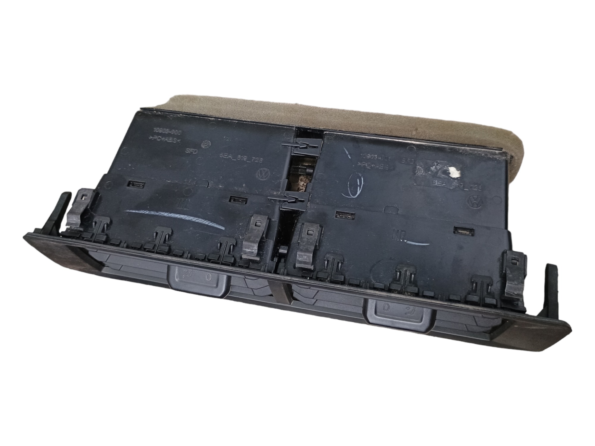 Difusor Central Entrada Ar Vw Virtus 1.0 12v 2018 6ea819728 3