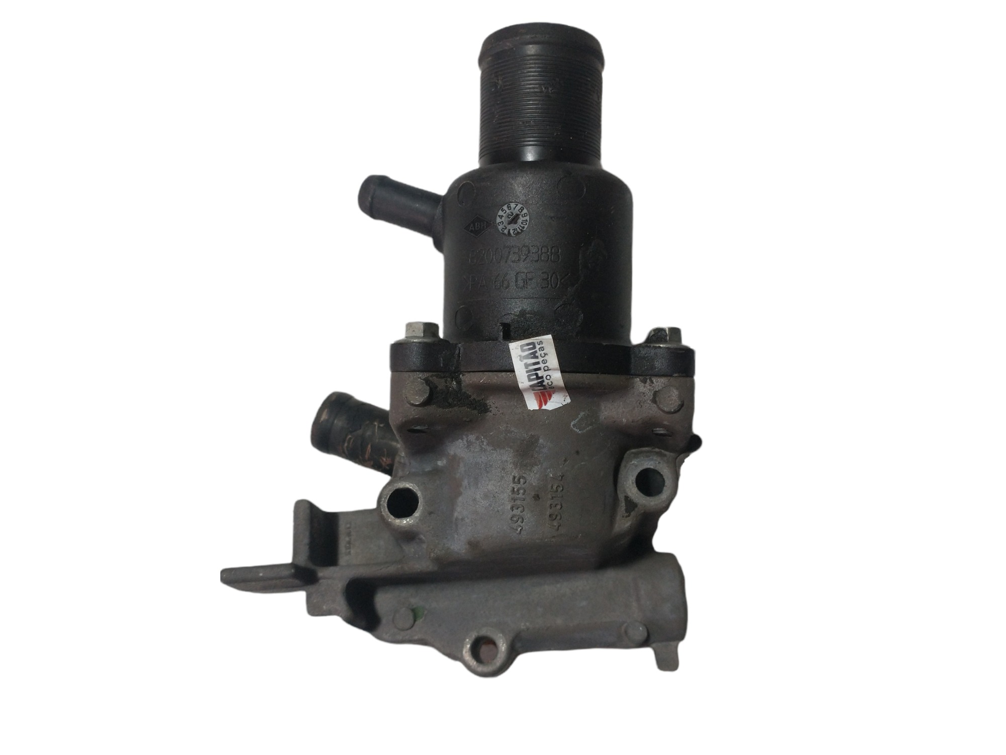 Flange Válvula Termostática Logan Expression 2012 8200739388 2