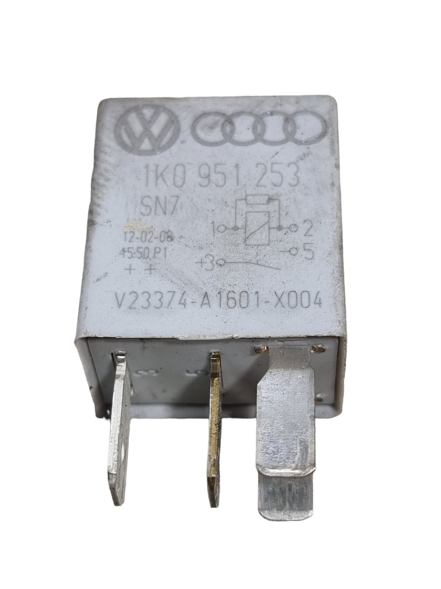 Rele Auxiliar Volkswagen Fox Trend 1.6 2013 1k0951253 1
