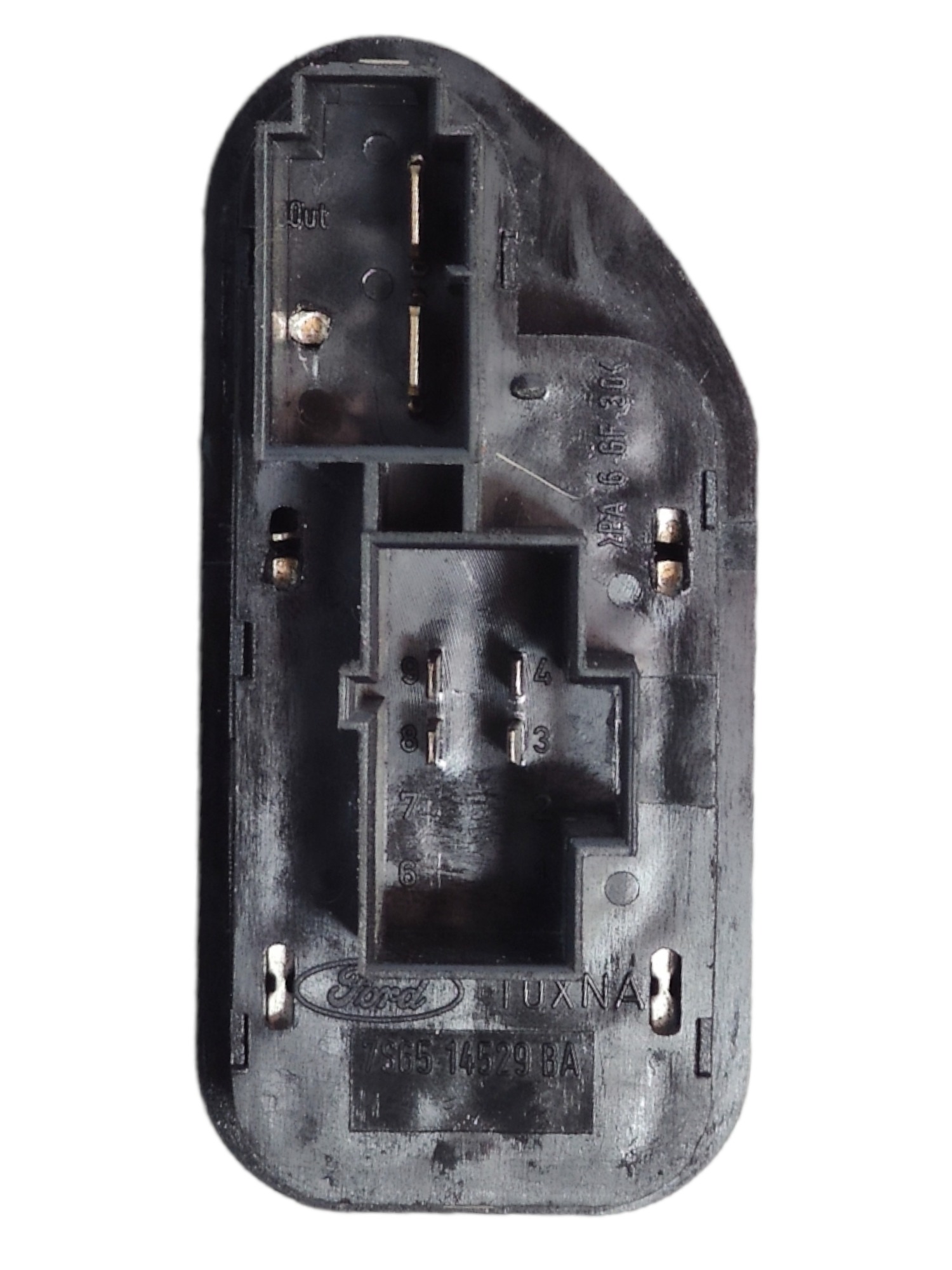 Botão Vidro Dianteiro Esquerdo Ford Fiesta 2014 7s6514529ba 2