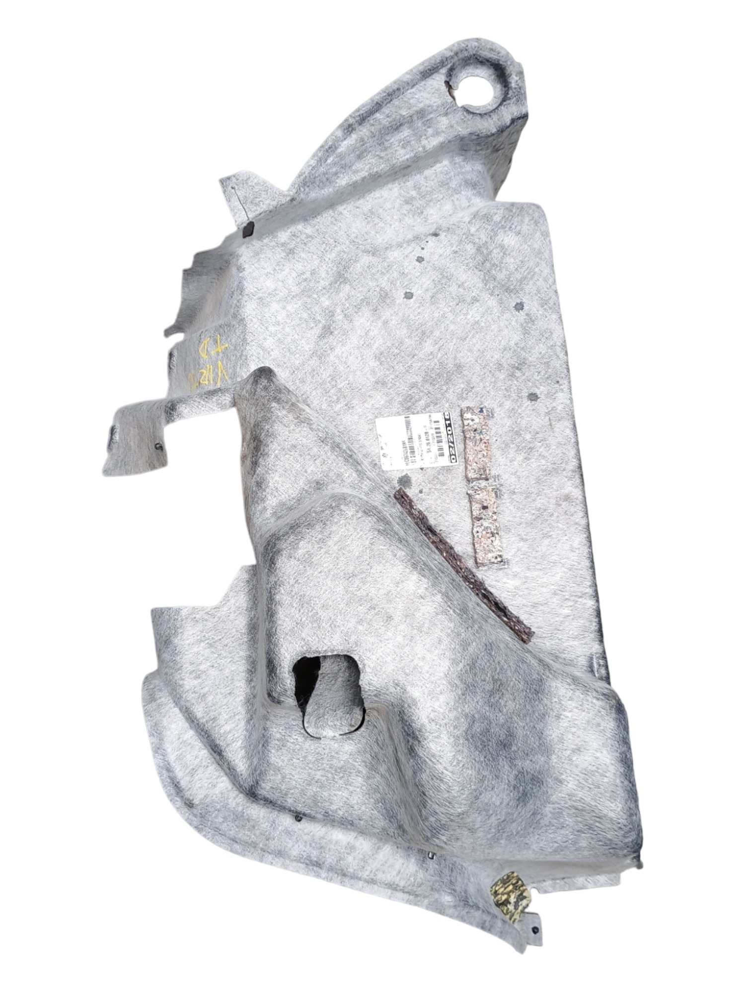 Carpete Lateral Esquerdo Porta Malas Vw Virtus 1.0 12v 2018 2