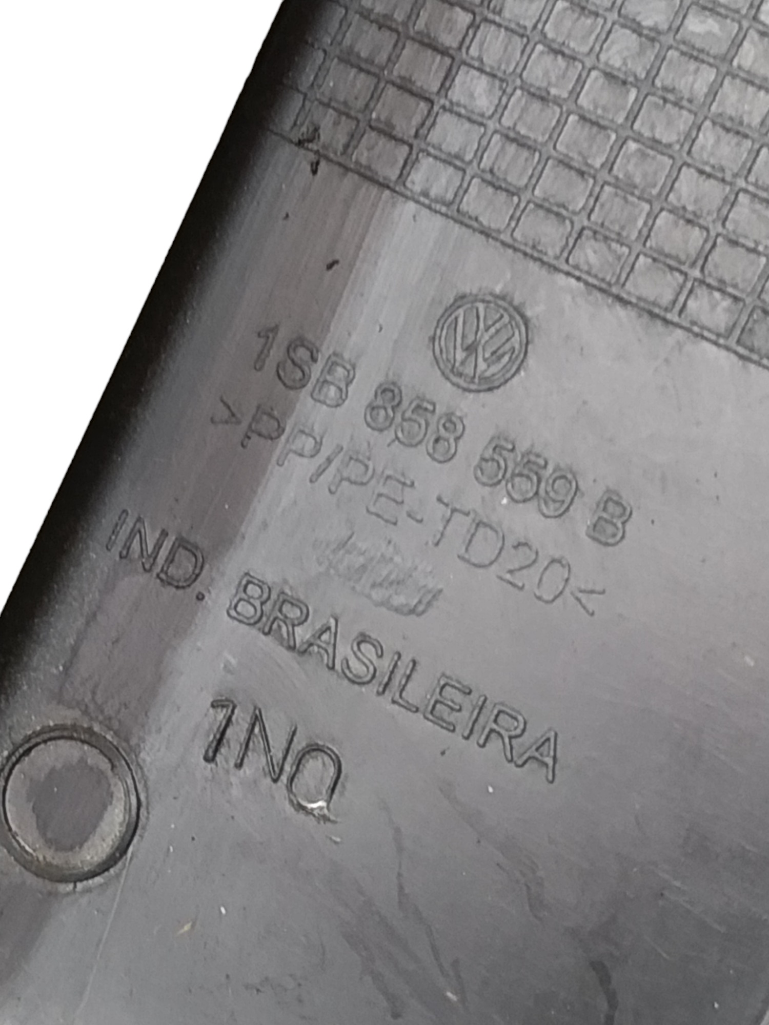 Moldura Inferior Chave De Seta Vw Up 2015 3