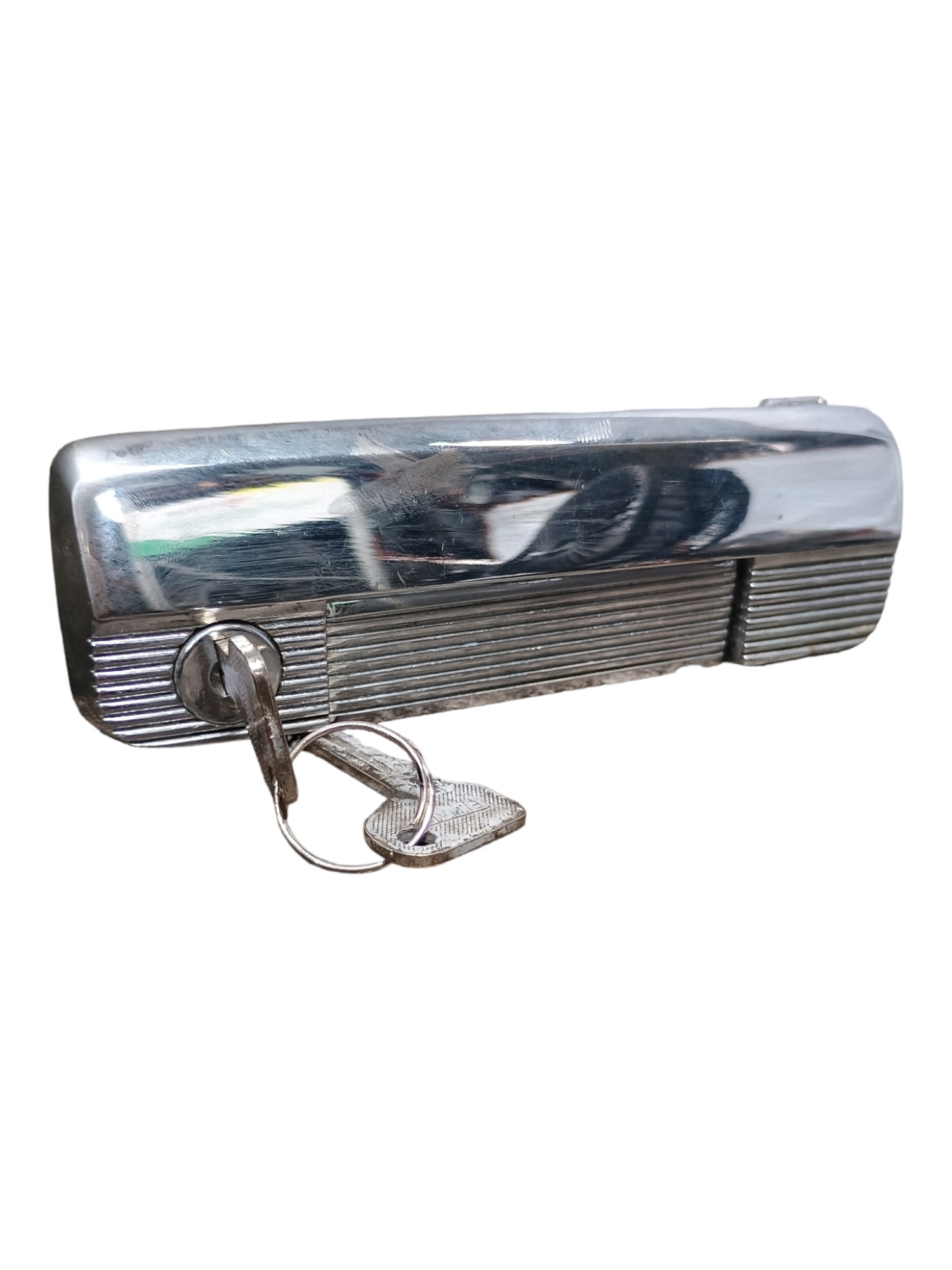 Maçaneta Externa Porta Dianteira Esquerda Fiat 147 1978 Prata Dianteira 1